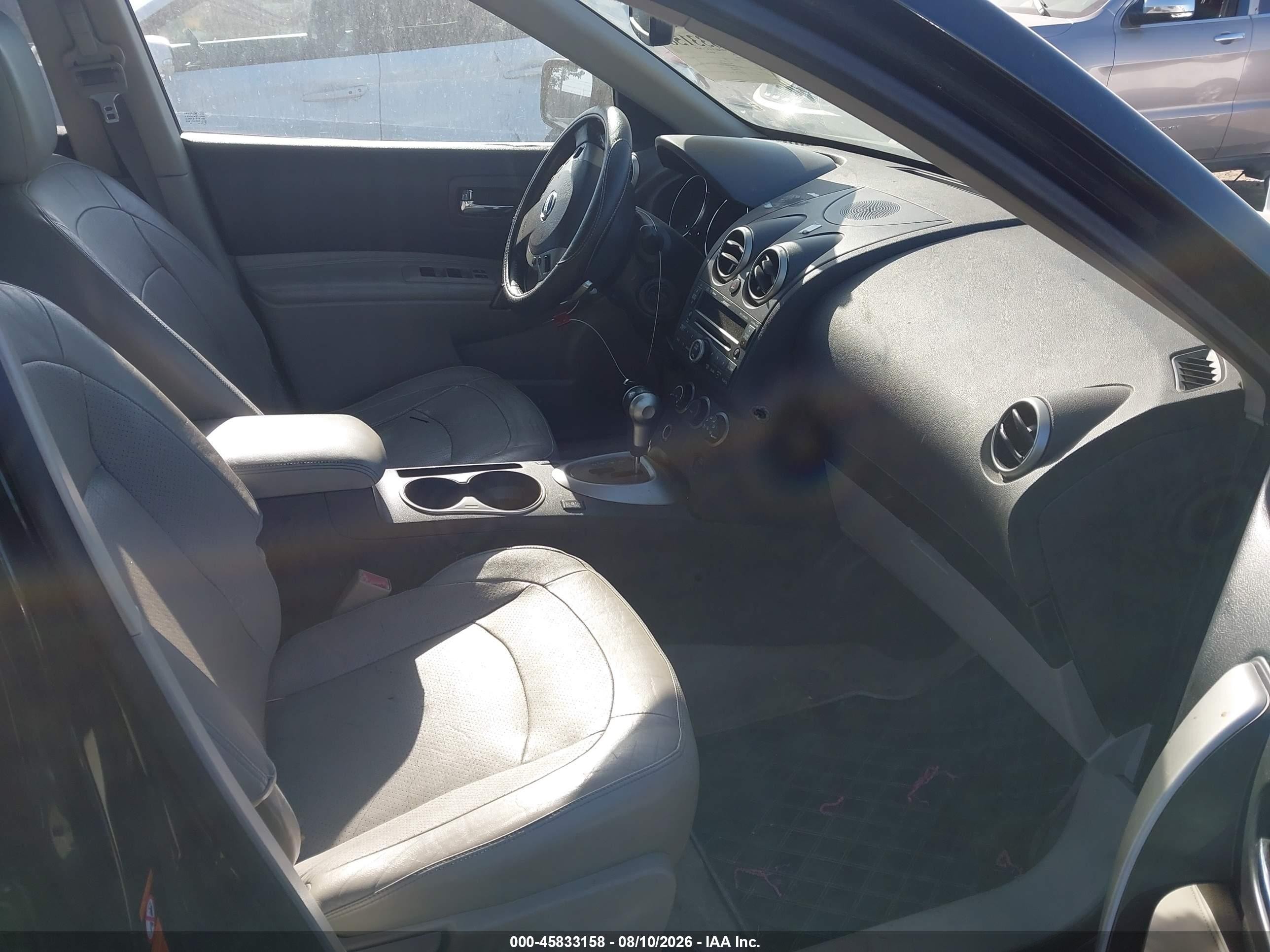 2009 Nissan Rogue Sl Black vin: JN8AS58V19W172290