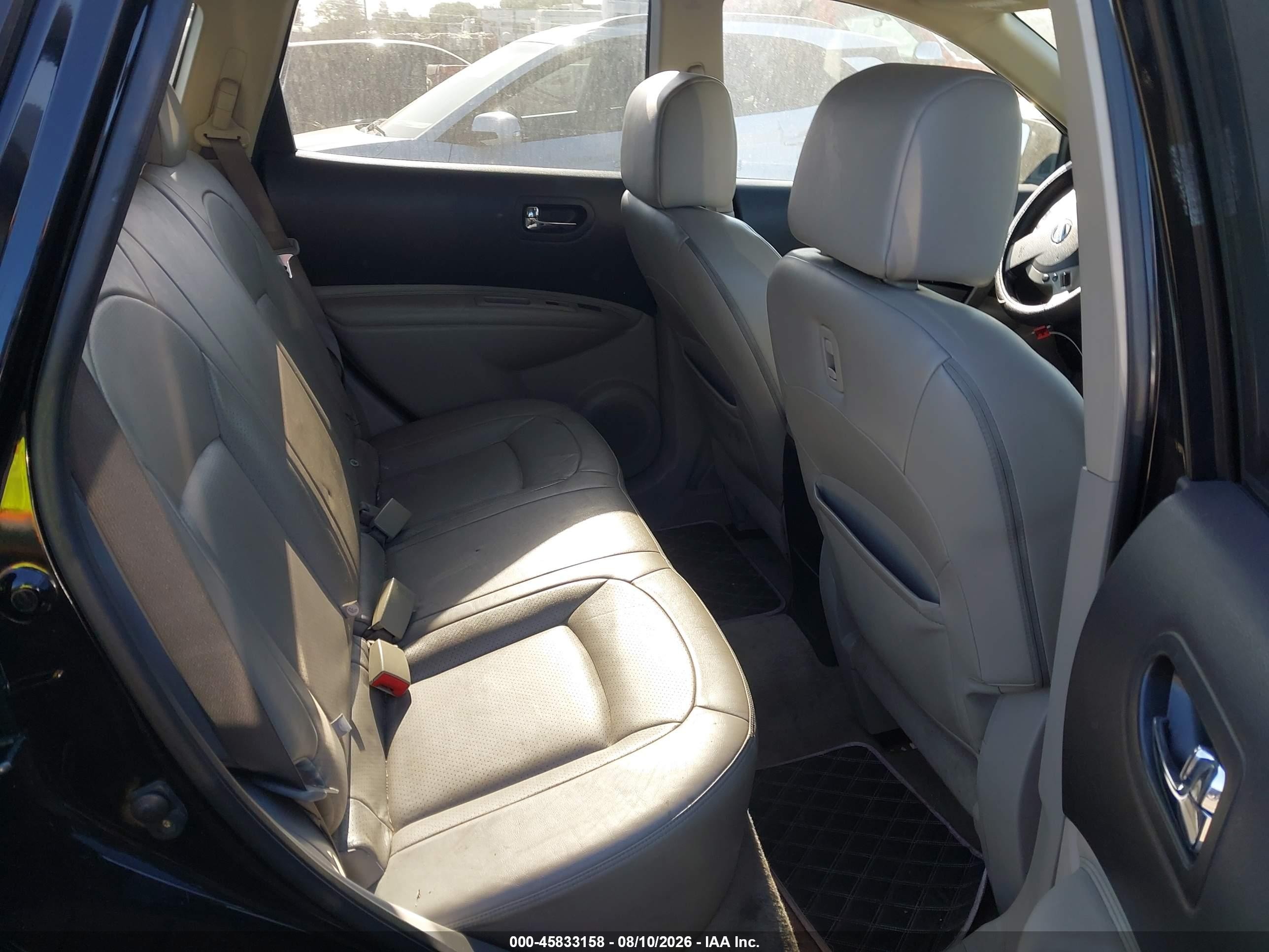 2009 Nissan Rogue Sl Black vin: JN8AS58V19W172290