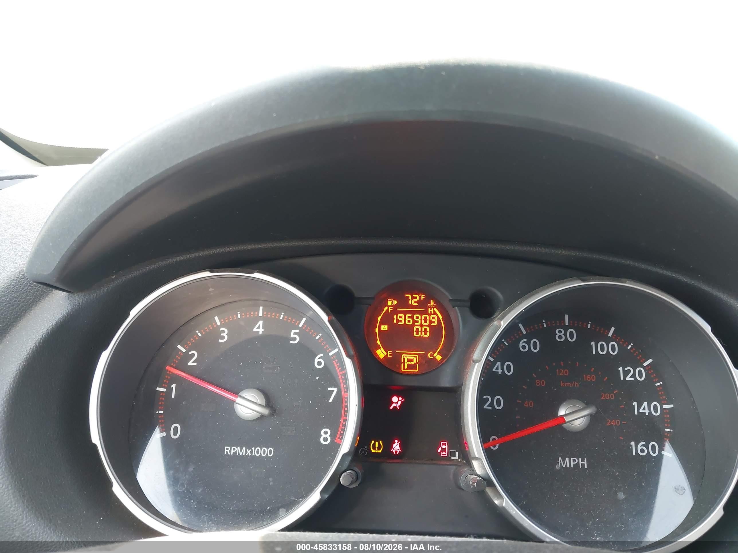 2009 Nissan Rogue Sl Black vin: JN8AS58V19W172290