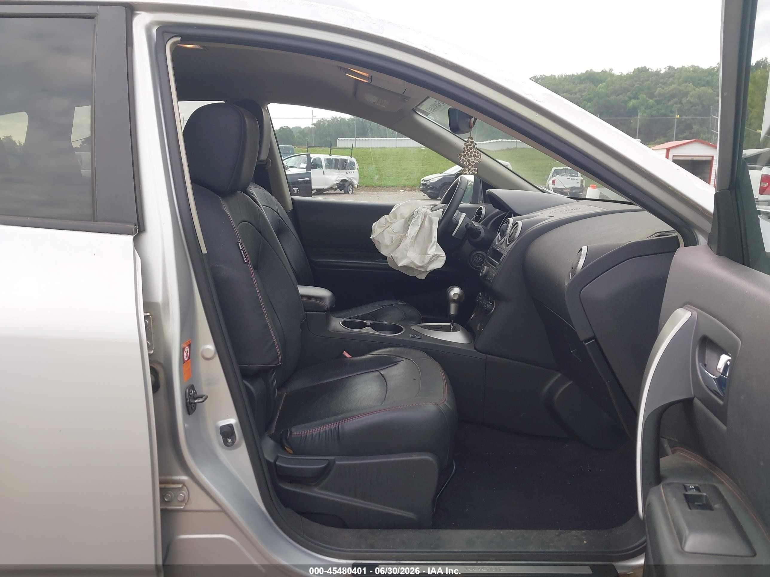 2009 Nissan Rogue Sl Silver vin: JN8AS58V19W178980
