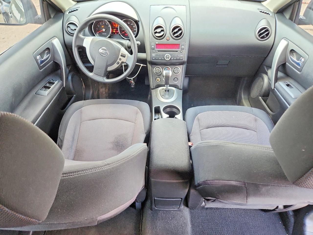 2009 Nissan Rogue S Black vin: JN8AS58V19W184570