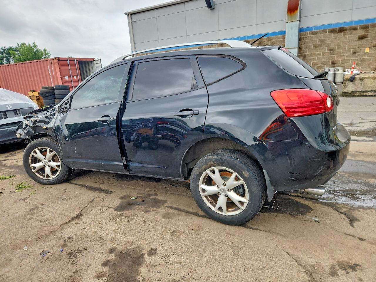2009 Nissan Rogue S Черный vin: JN8AS58V19W194015