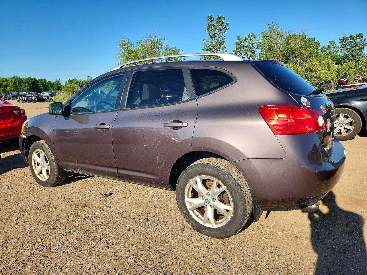 2009 Nissan Rogue S Brown vin: JN8AS58V19W434454