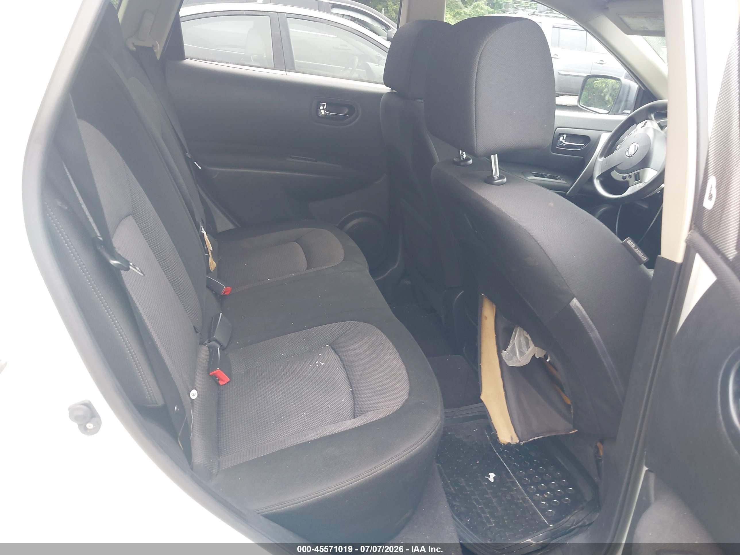 2009 Nissan Rogue Sl White vin: JN8AS58V19W439329