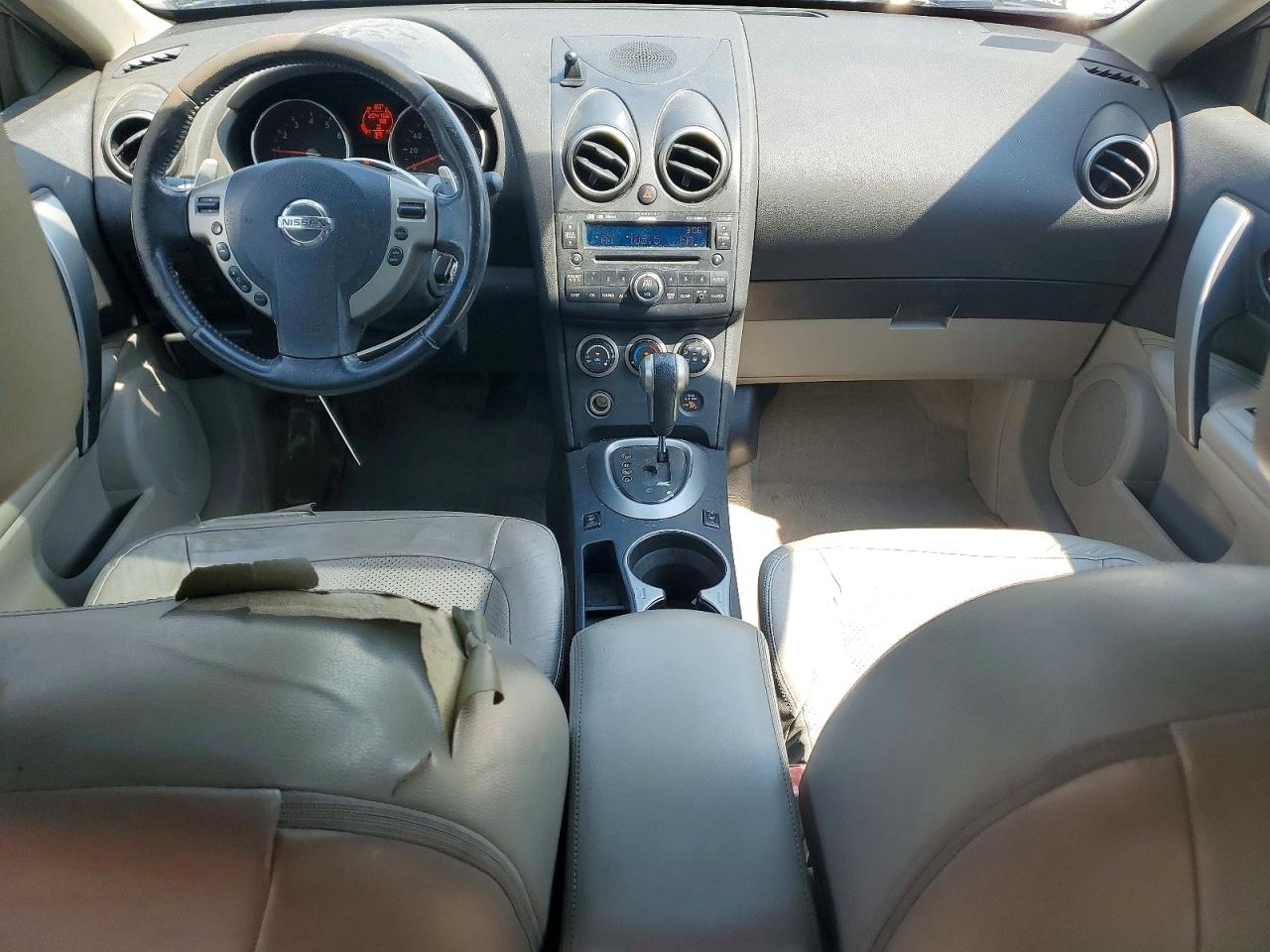 2009 Nissan Rogue S Tan vin: JN8AS58V19W442909
