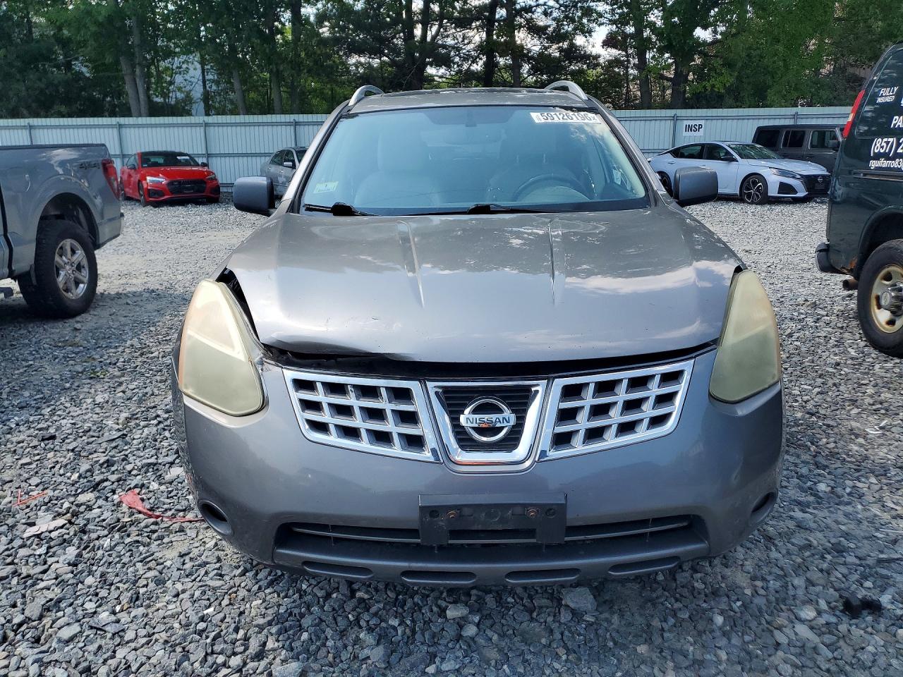 2009 Nissan Rogue S Tan vin: JN8AS58V19W442909