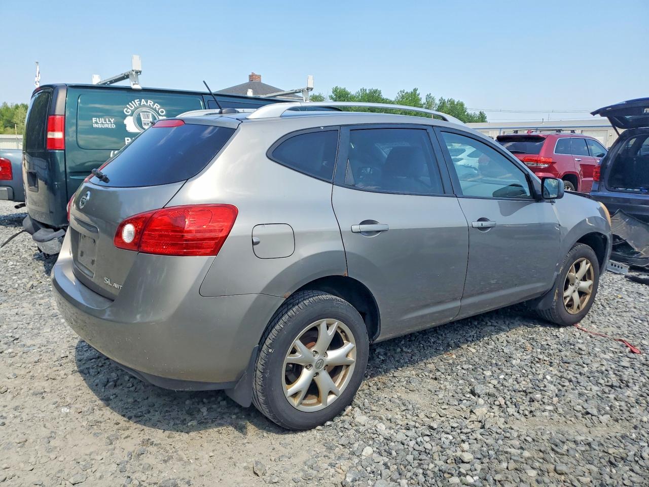 2009 Nissan Rogue S Tan vin: JN8AS58V19W442909