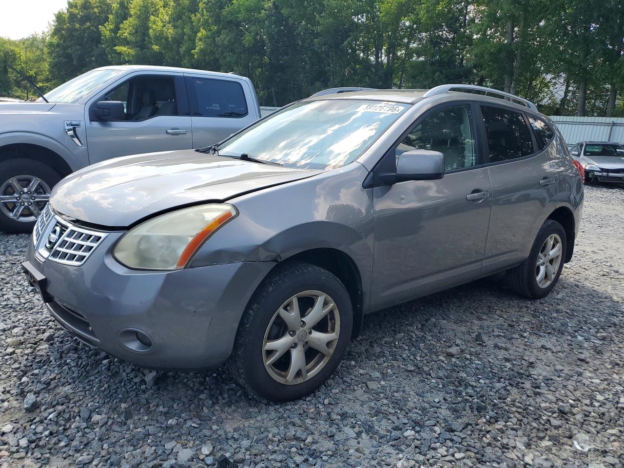 2009 Nissan Rogue S Tan vin: JN8AS58V19W442909