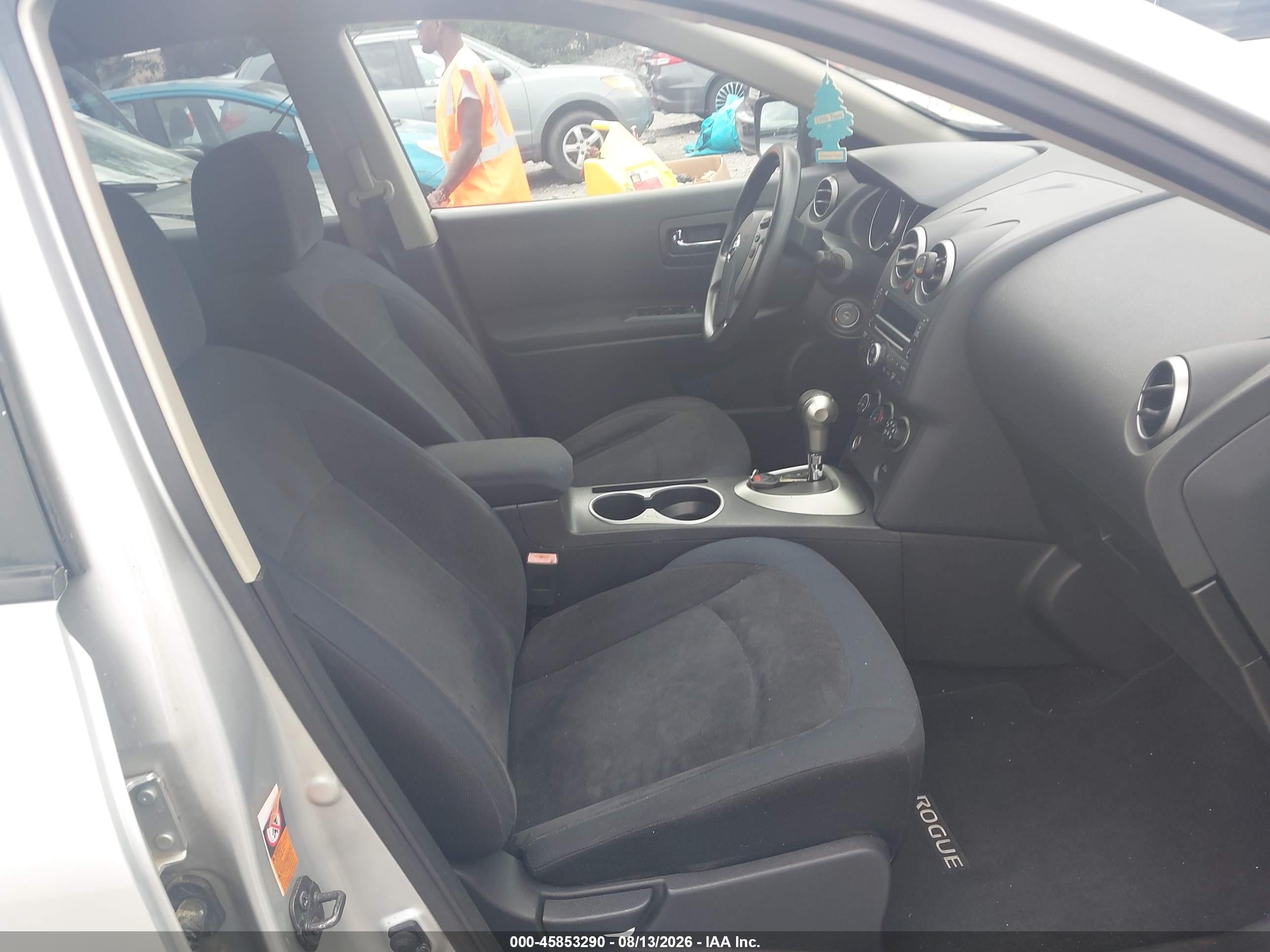2009 Nissan Rogue S Серебряный vin: JN8AS58V19W448872