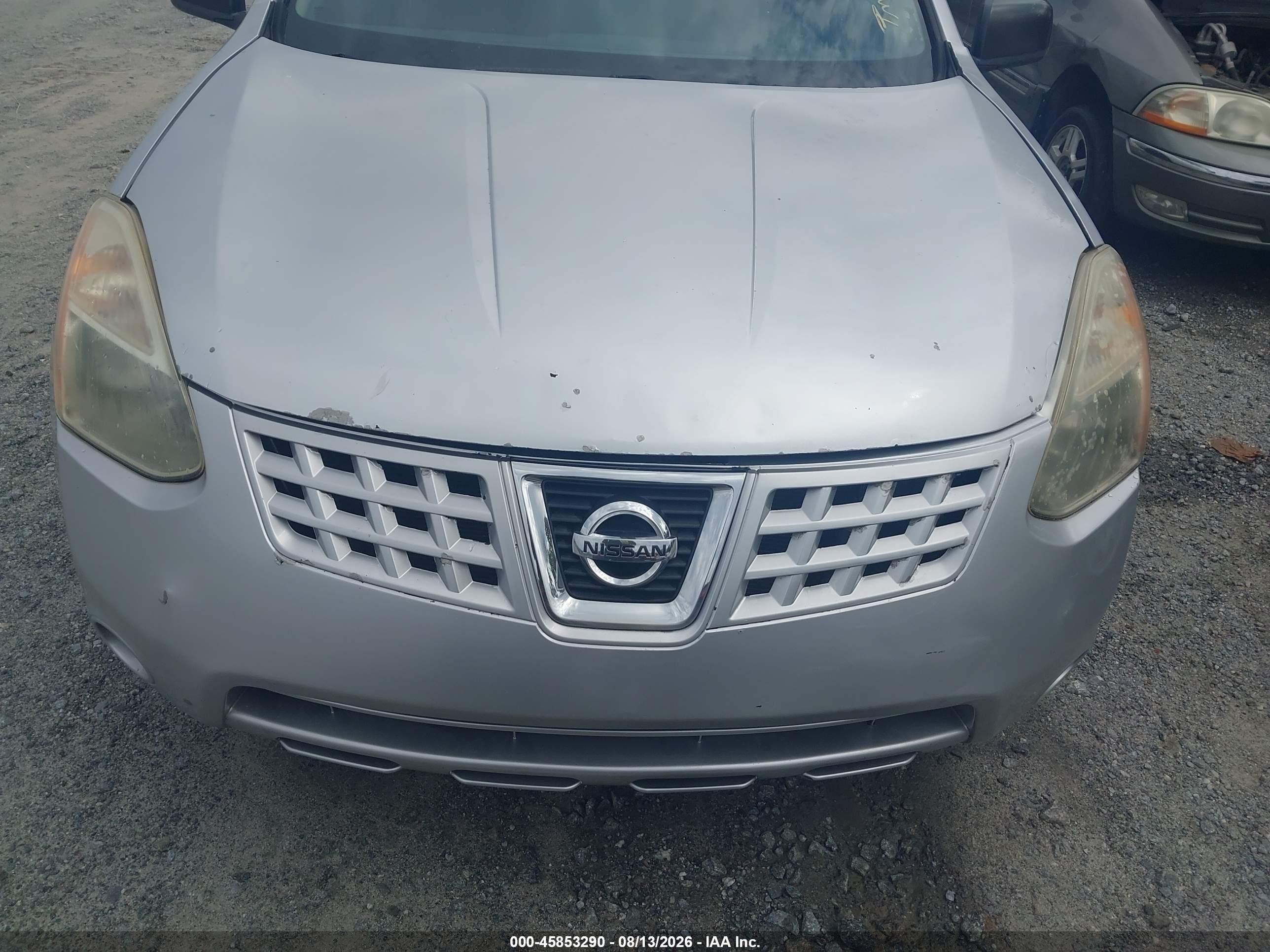 2009 Nissan Rogue S Серебряный vin: JN8AS58V19W448872