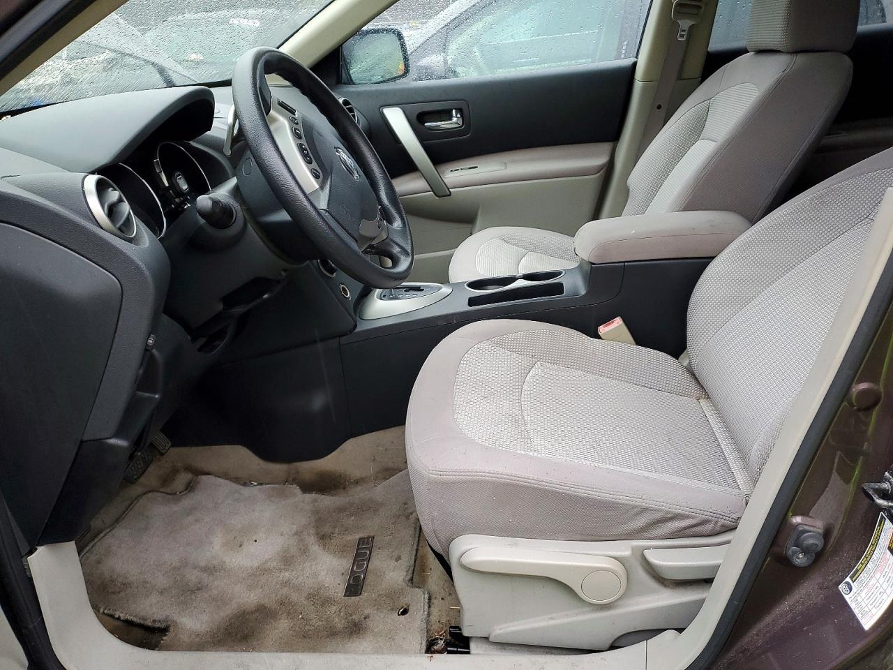 2008 Nissan Rogue S Gray vin: JN8AS58V28W107110