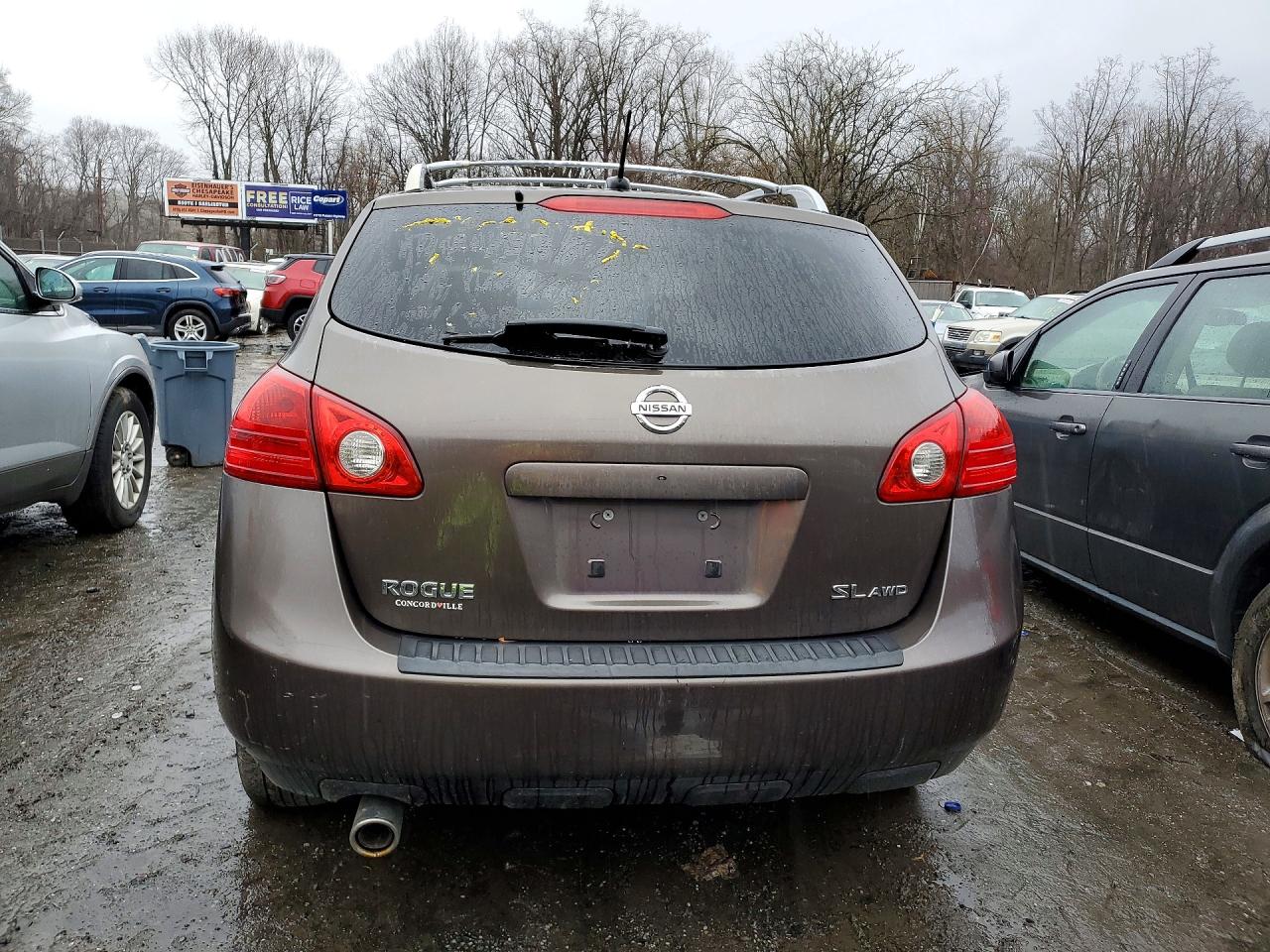 2008 Nissan Rogue S Gray vin: JN8AS58V28W107110