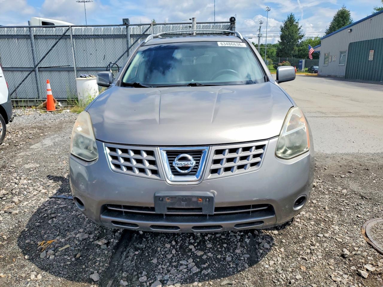 2008 Nissan Rogue S Серый vin: JN8AS58V28W108242