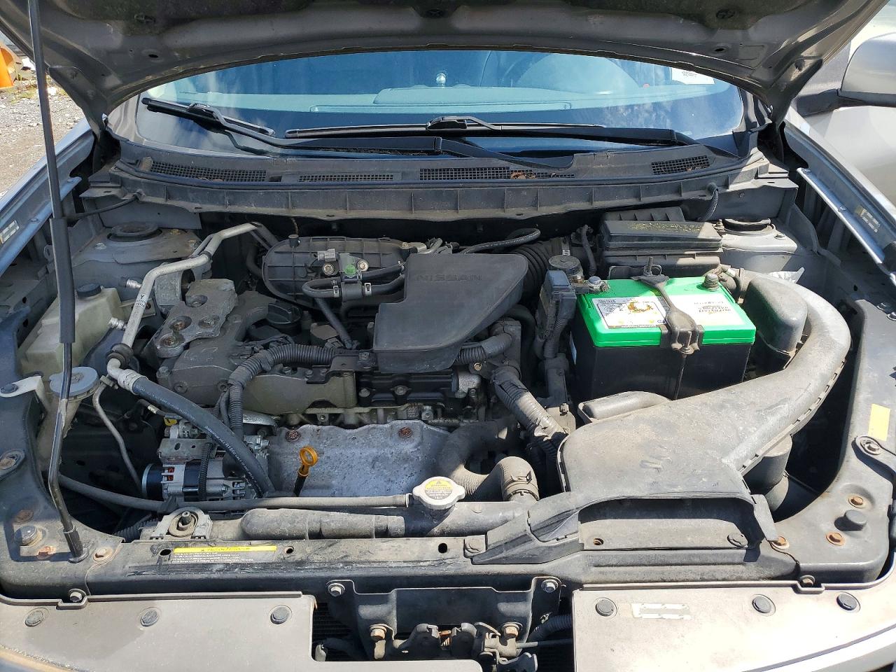 2008 Nissan Rogue S Серый vin: JN8AS58V28W108242