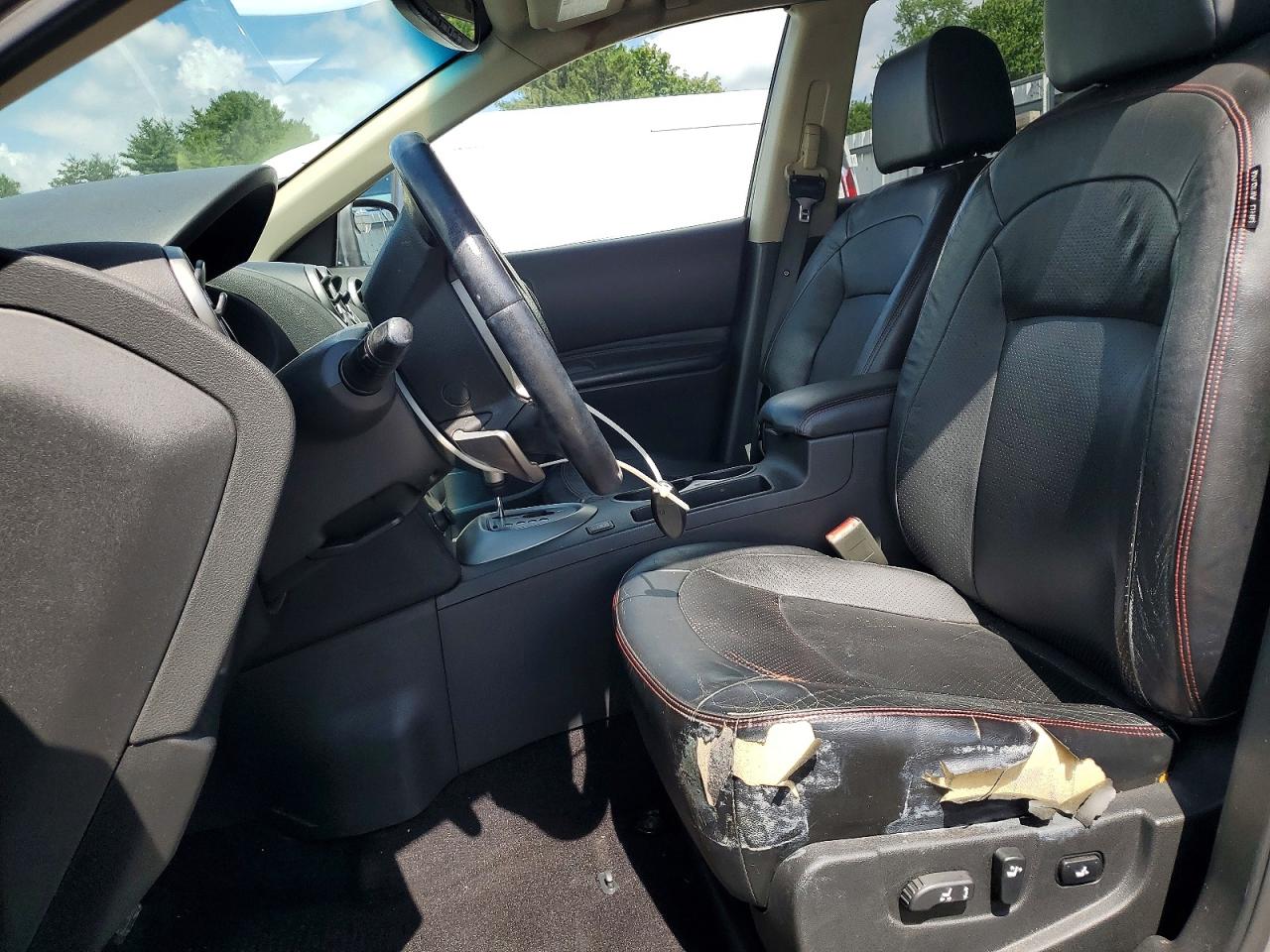 2008 Nissan Rogue S Серый vin: JN8AS58V28W108242