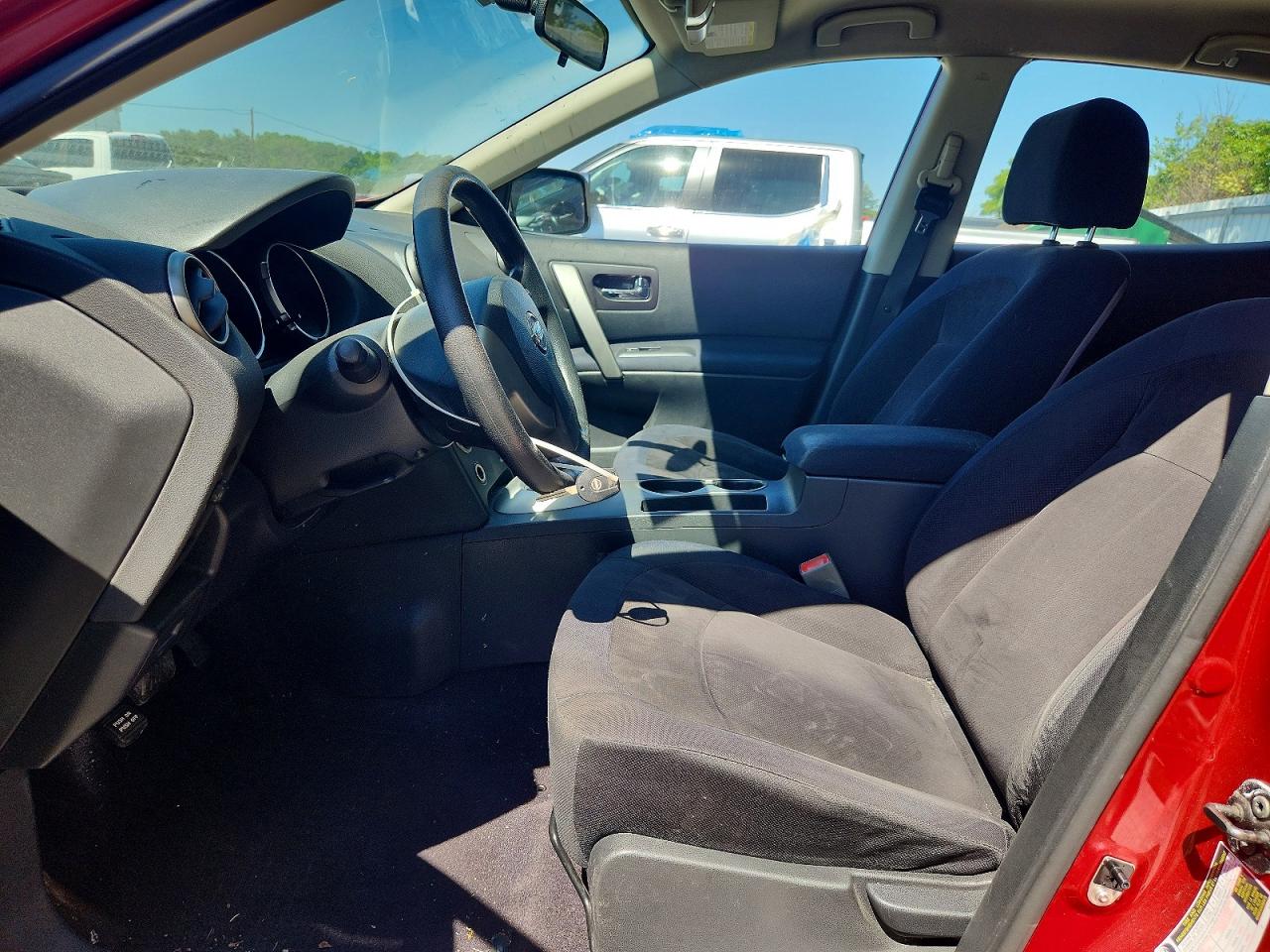 2008 Nissan Rogue S Red vin: JN8AS58V28W110928