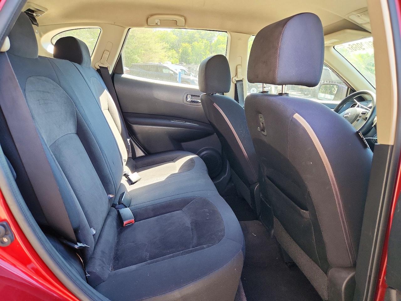 2008 Nissan Rogue S Red vin: JN8AS58V28W110928