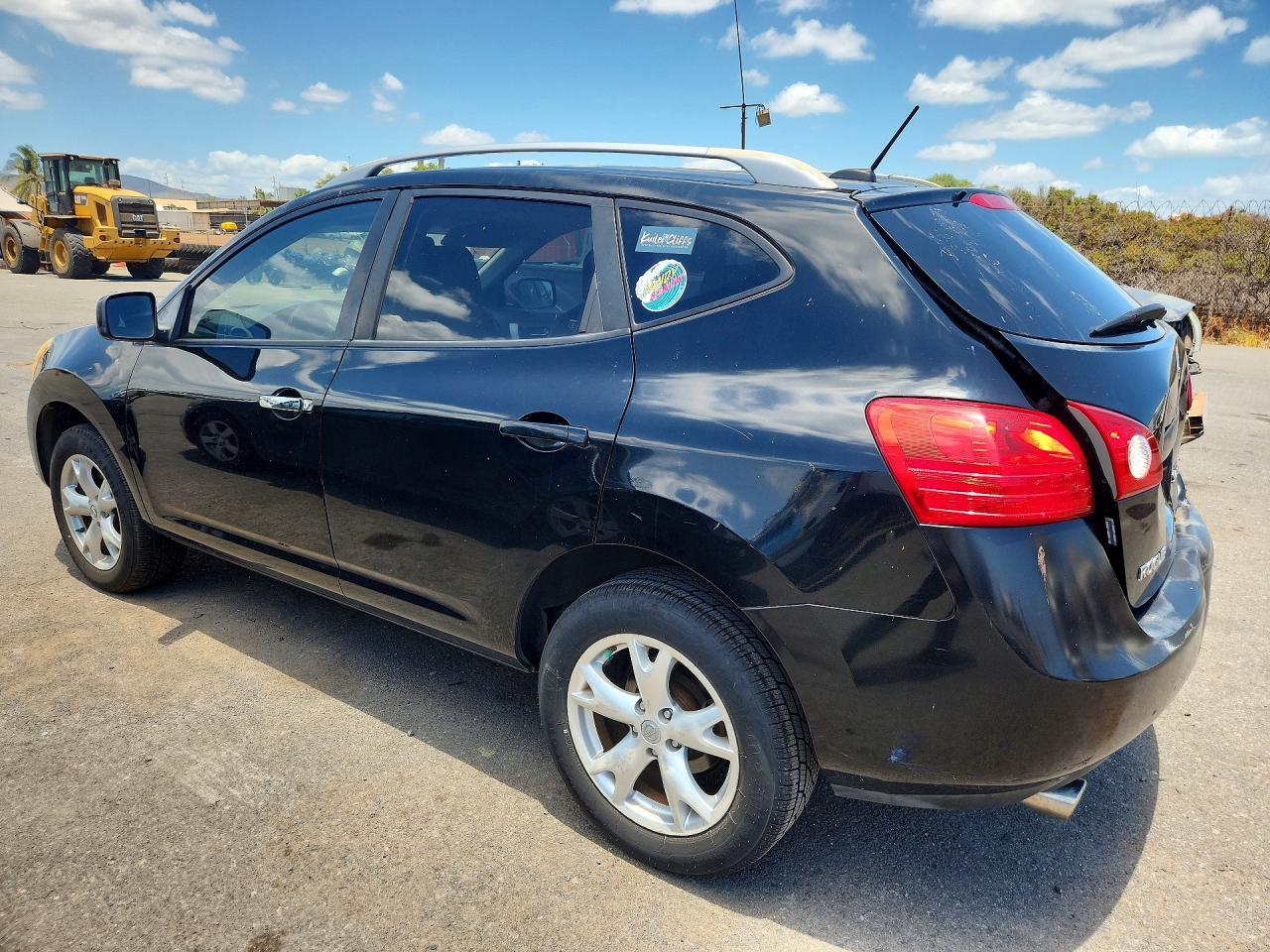 2008 Nissan Rogue S/sl Black vin: JN8AS58V28W112498