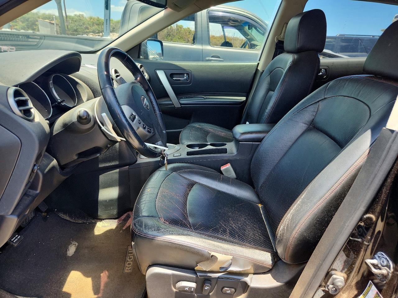 2008 Nissan Rogue S/sl Black vin: JN8AS58V28W112498