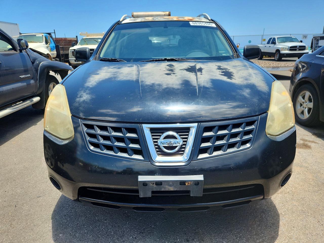 2008 Nissan Rogue S/sl Black vin: JN8AS58V28W112498