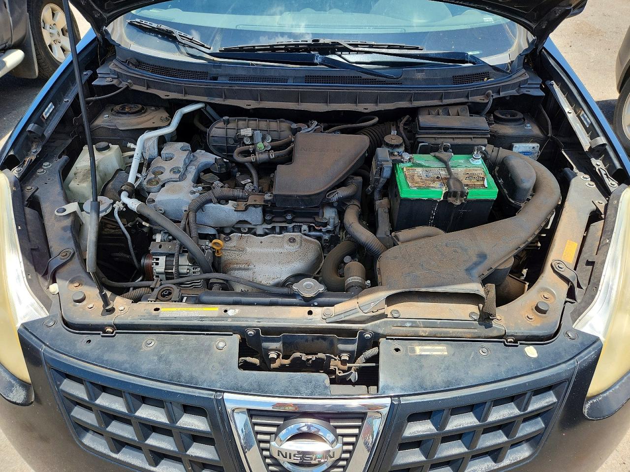 2008 Nissan Rogue S/sl Black vin: JN8AS58V28W112498