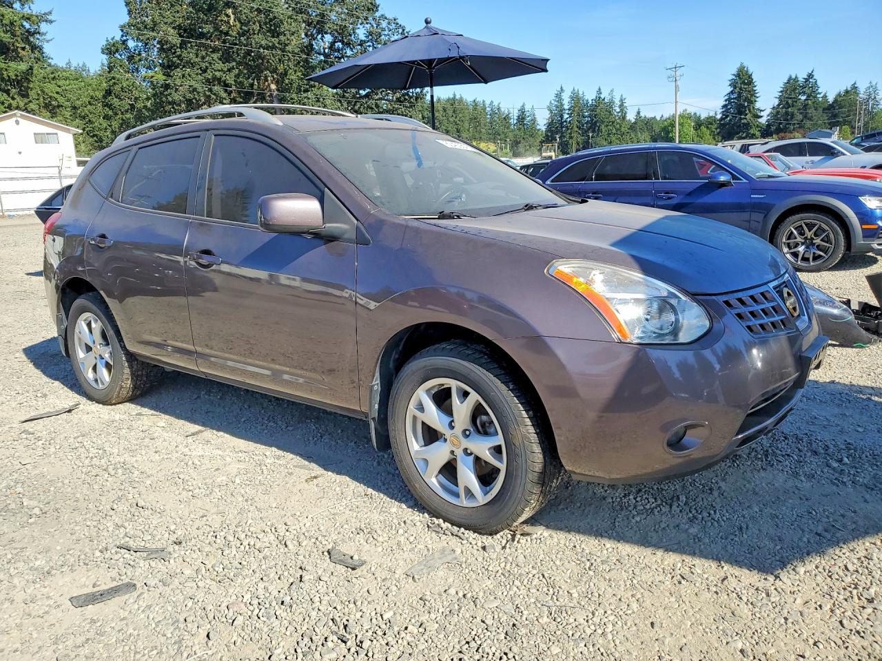 2008 Nissan Rogue S/sl Charcoal vin: JN8AS58V28W118639