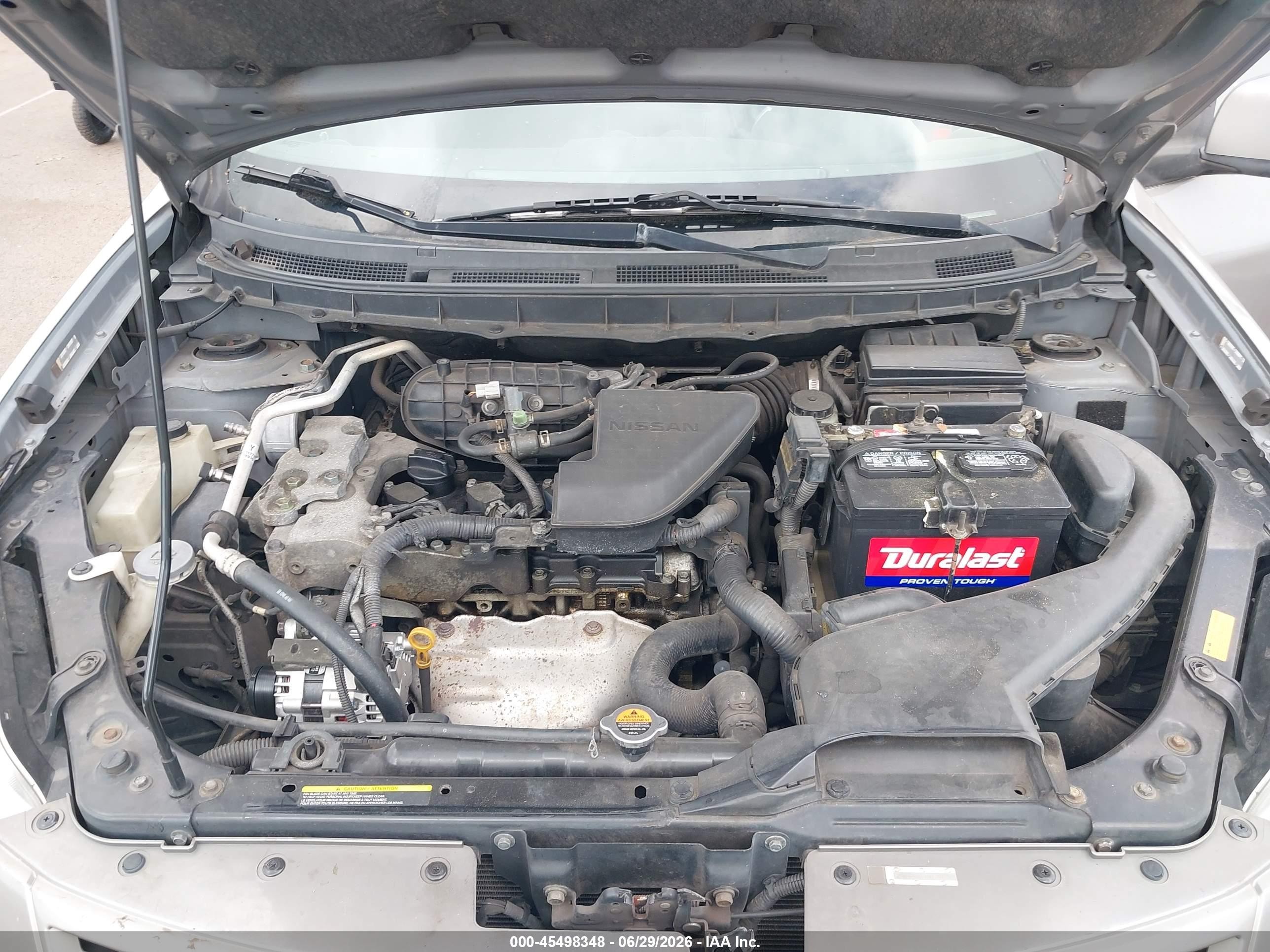 2008 Nissan Rogue Sl Silver vin: JN8AS58V28W120195