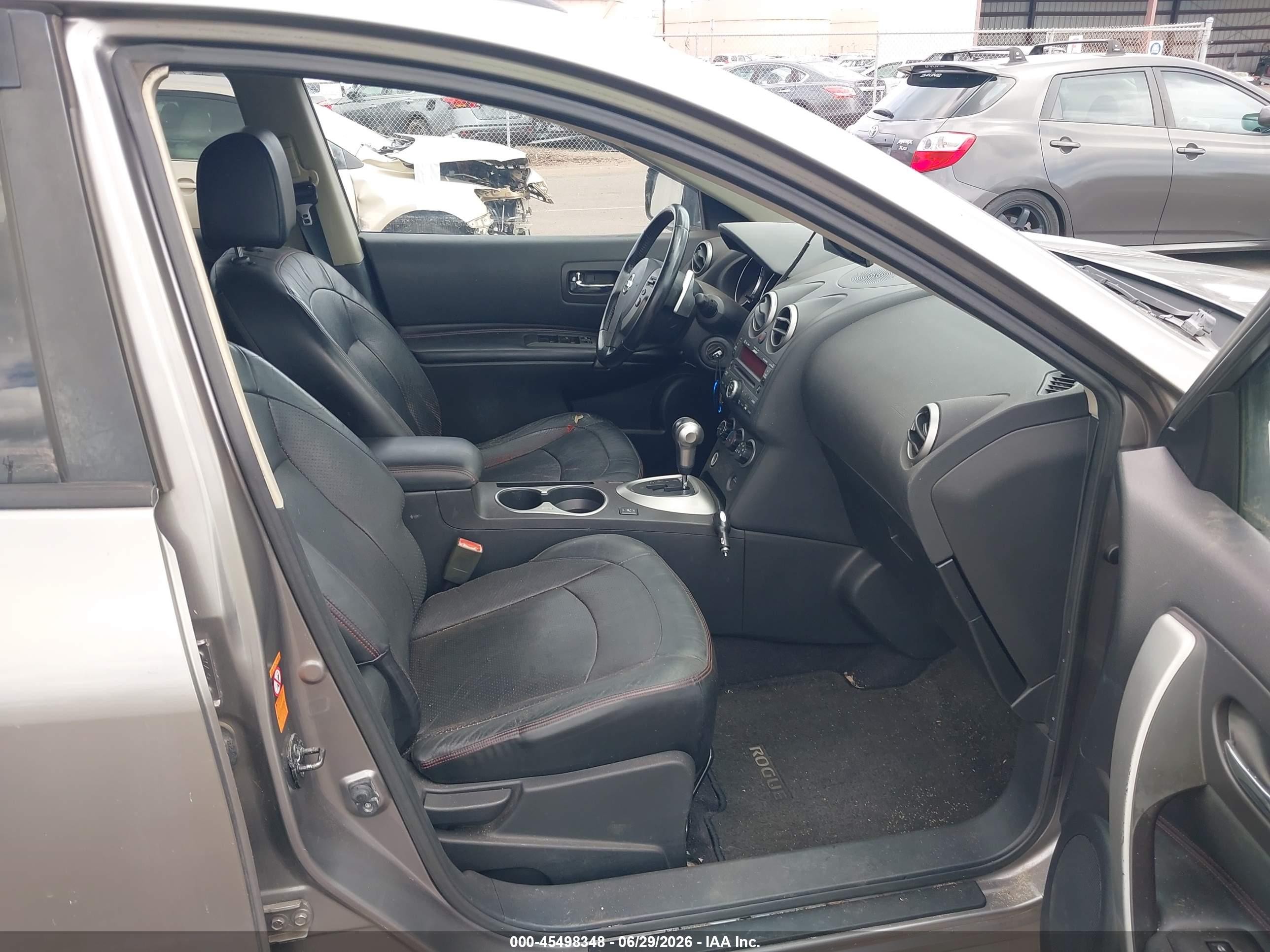2008 Nissan Rogue Sl Silver vin: JN8AS58V28W120195