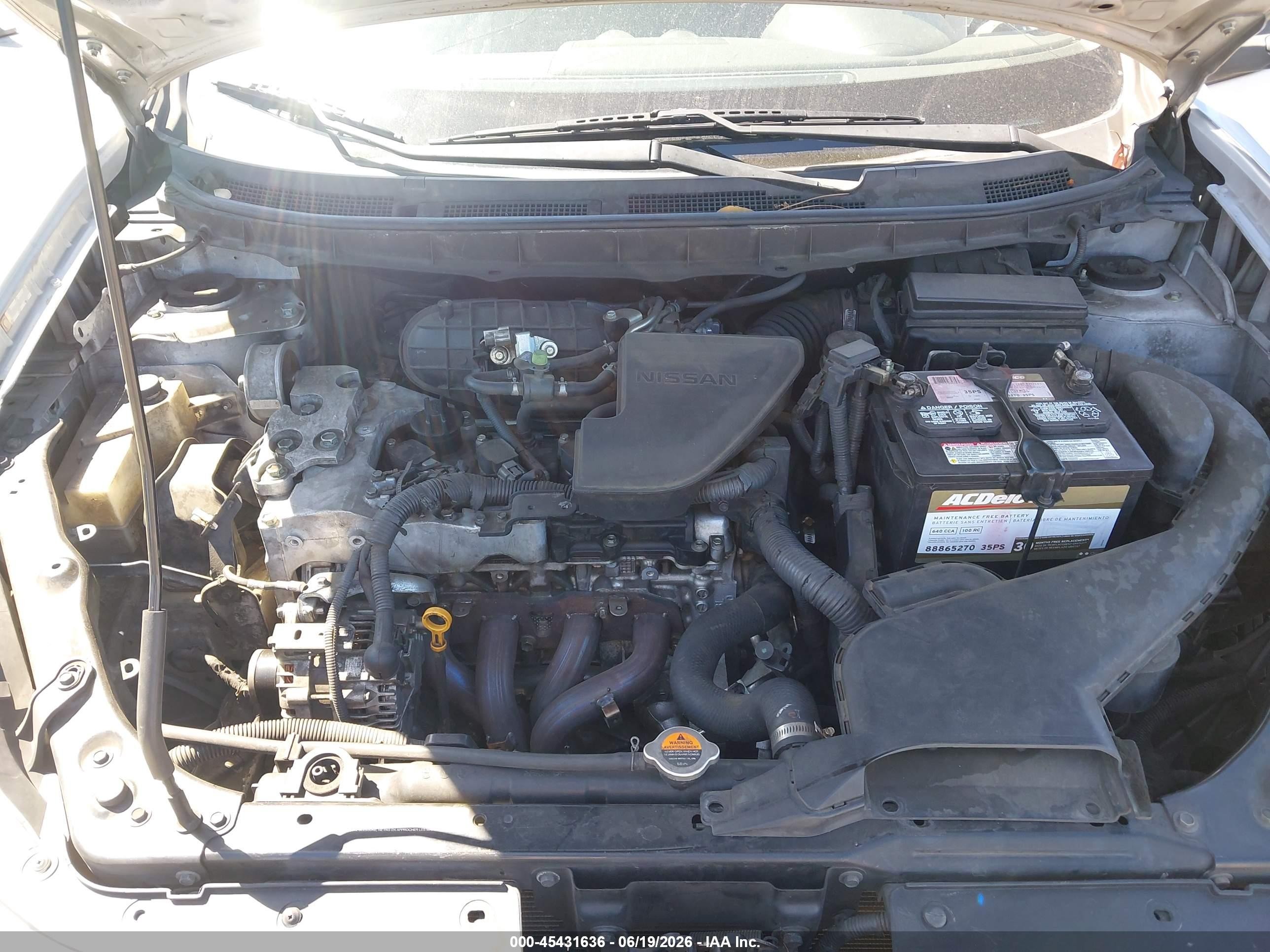 2008 Nissan Rogue S Silver vin: JN8AS58V28W134940