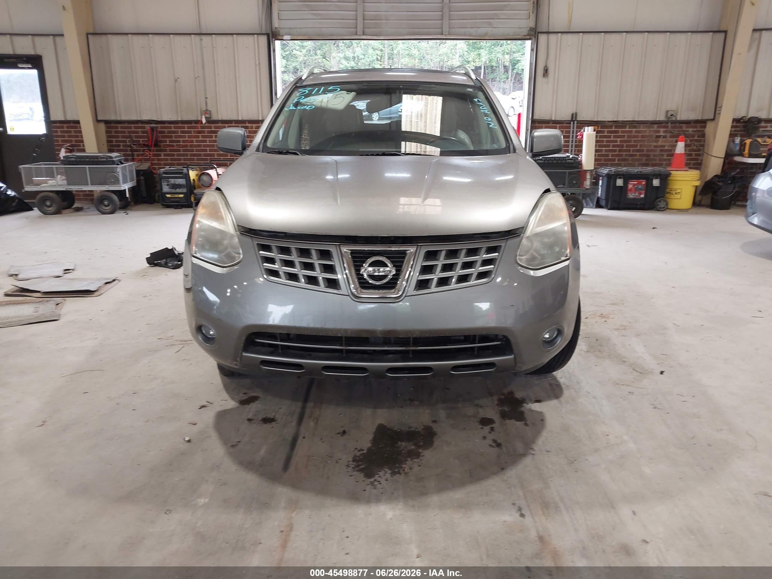 2009 Nissan Rogue Sl Pewter vin: JN8AS58V29W162271