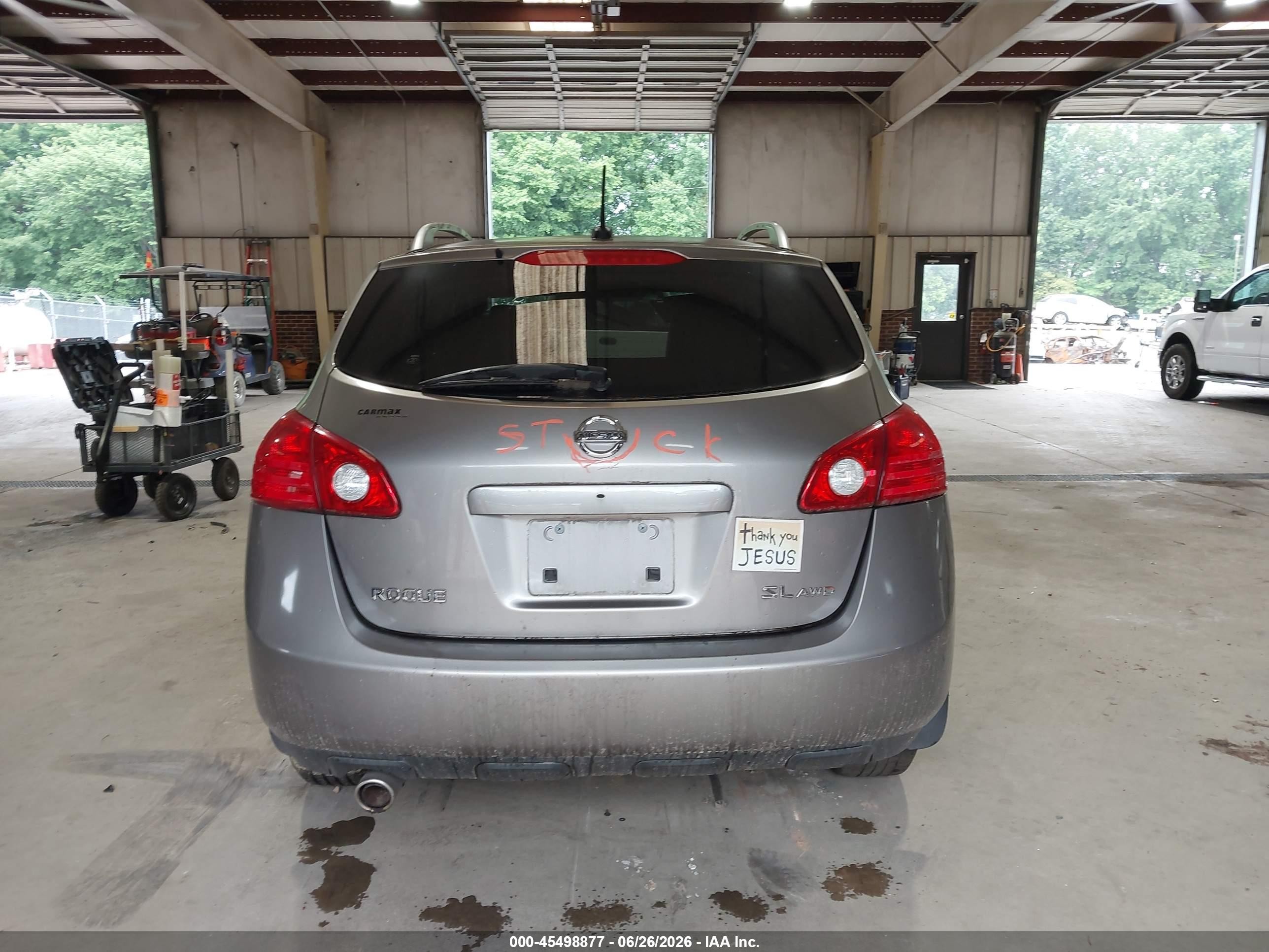 2009 Nissan Rogue Sl Pewter vin: JN8AS58V29W162271