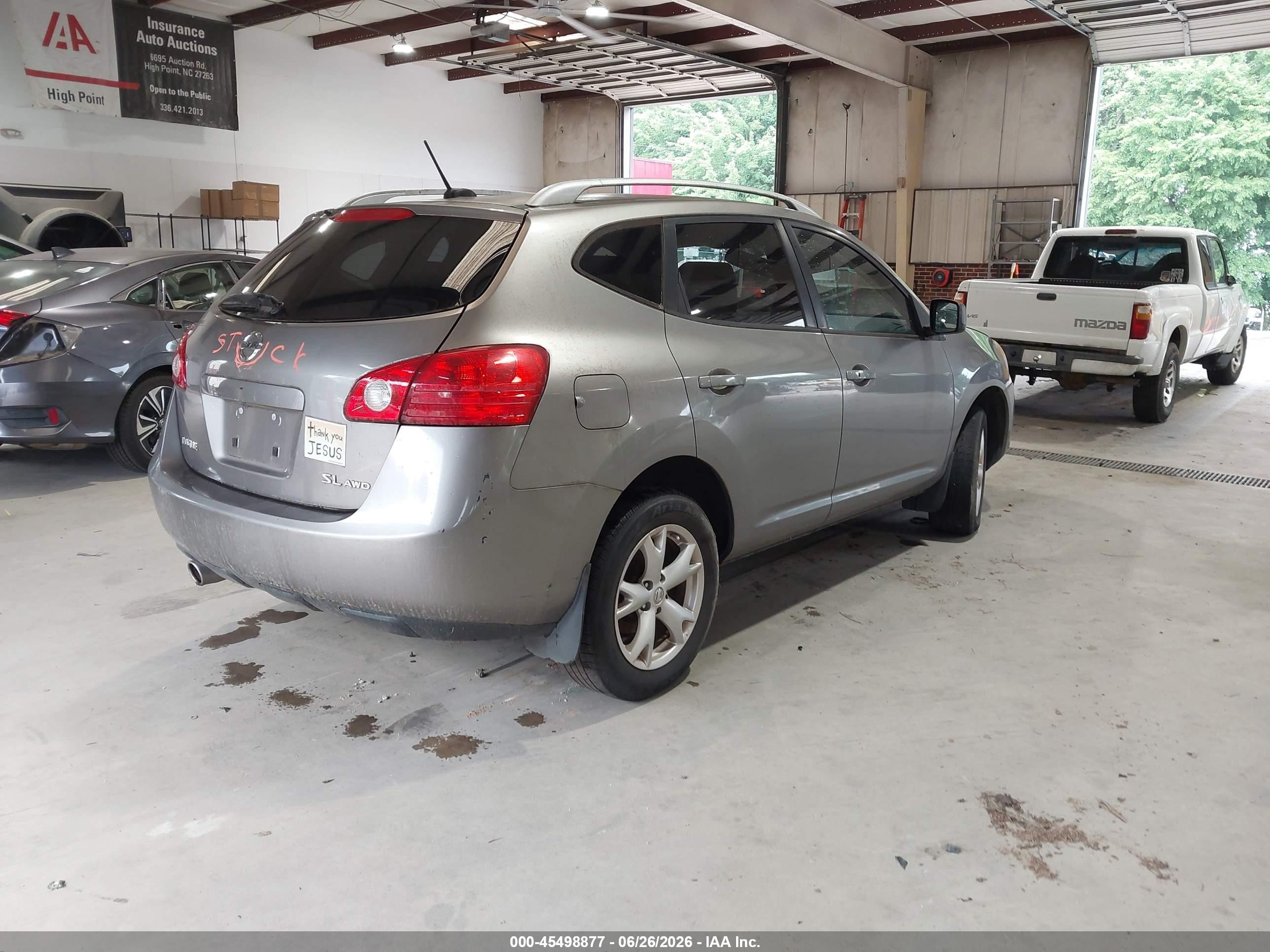 2009 Nissan Rogue Sl Pewter vin: JN8AS58V29W162271