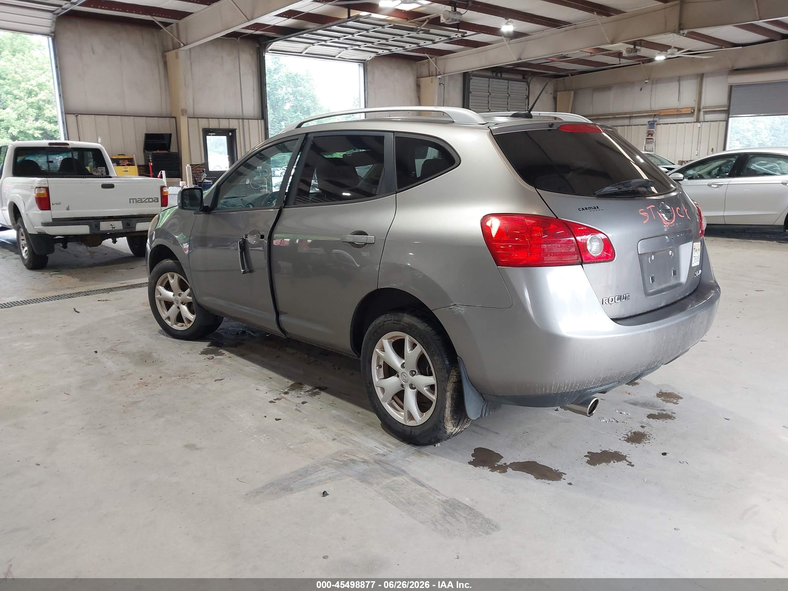 2009 Nissan Rogue Sl Pewter vin: JN8AS58V29W162271