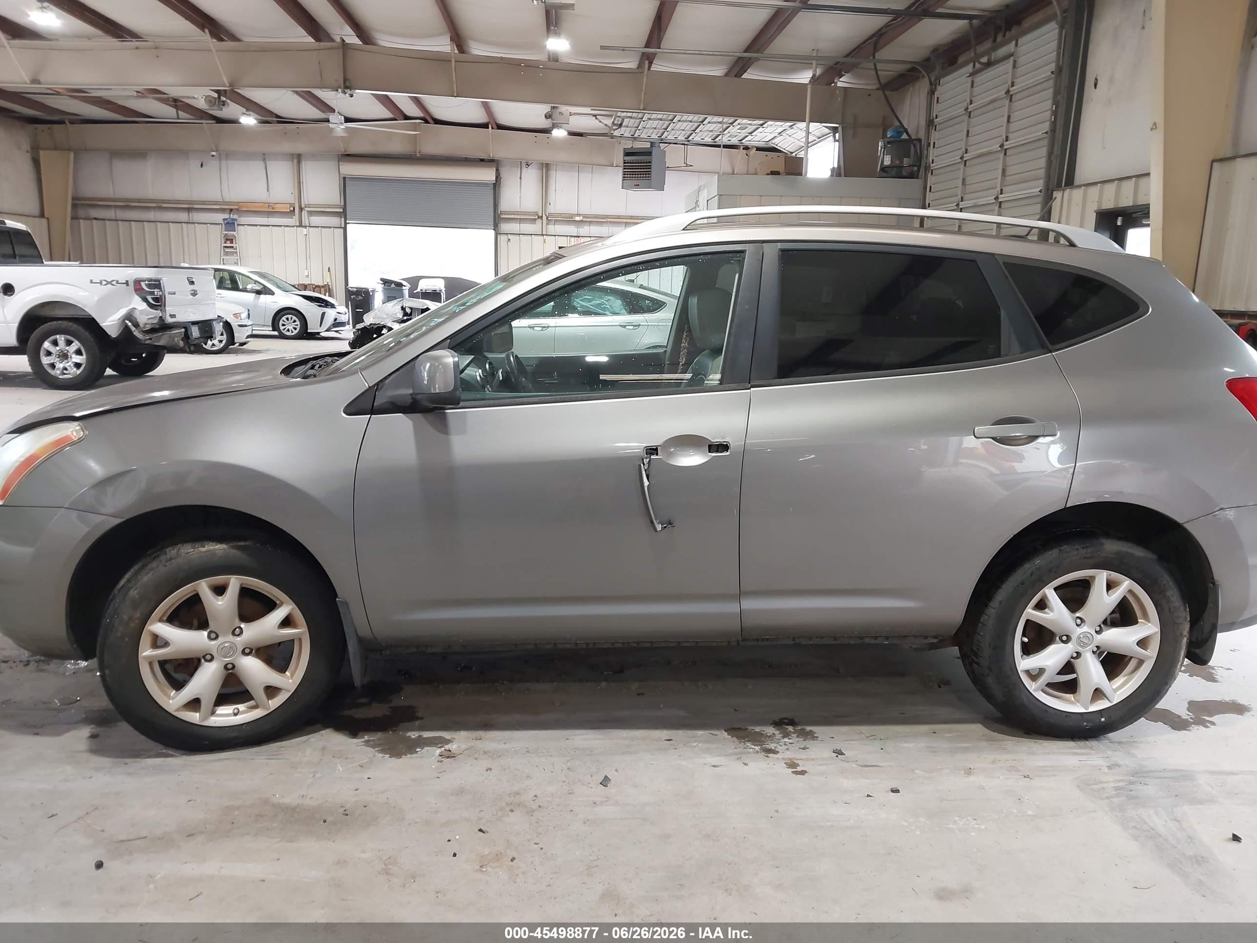 2009 Nissan Rogue Sl Pewter vin: JN8AS58V29W162271