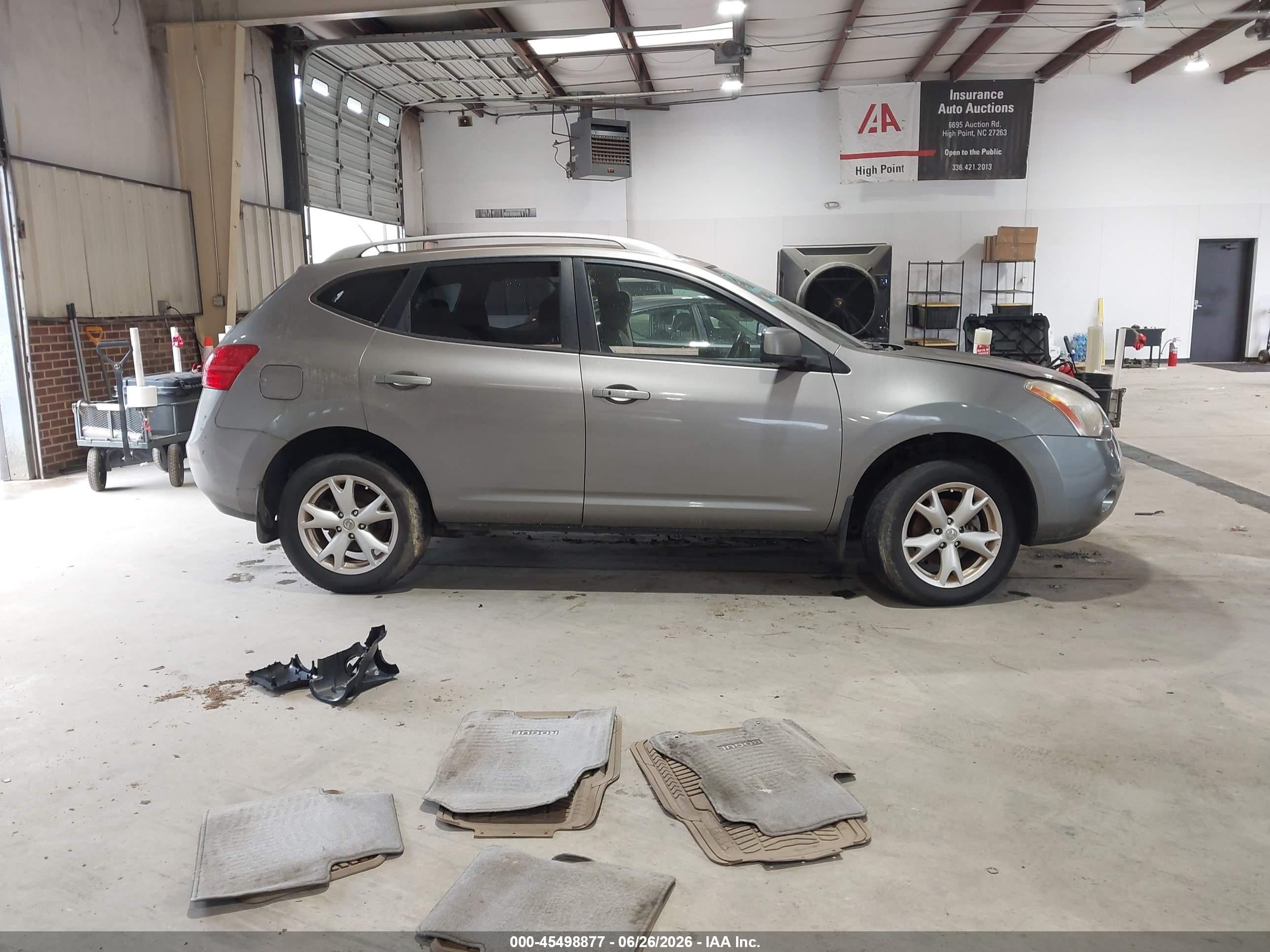 2009 Nissan Rogue Sl Pewter vin: JN8AS58V29W162271