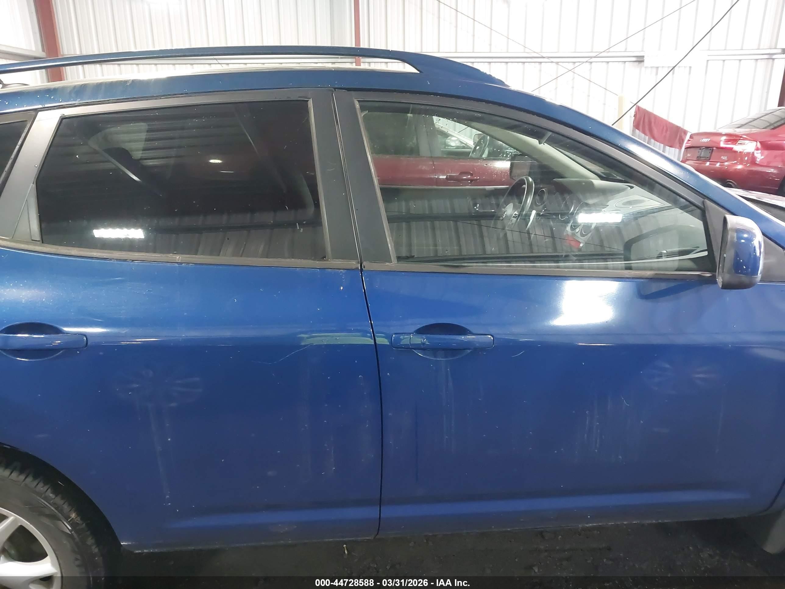 2009 Nissan Rogue Sl Blue vin: JN8AS58V29W165459