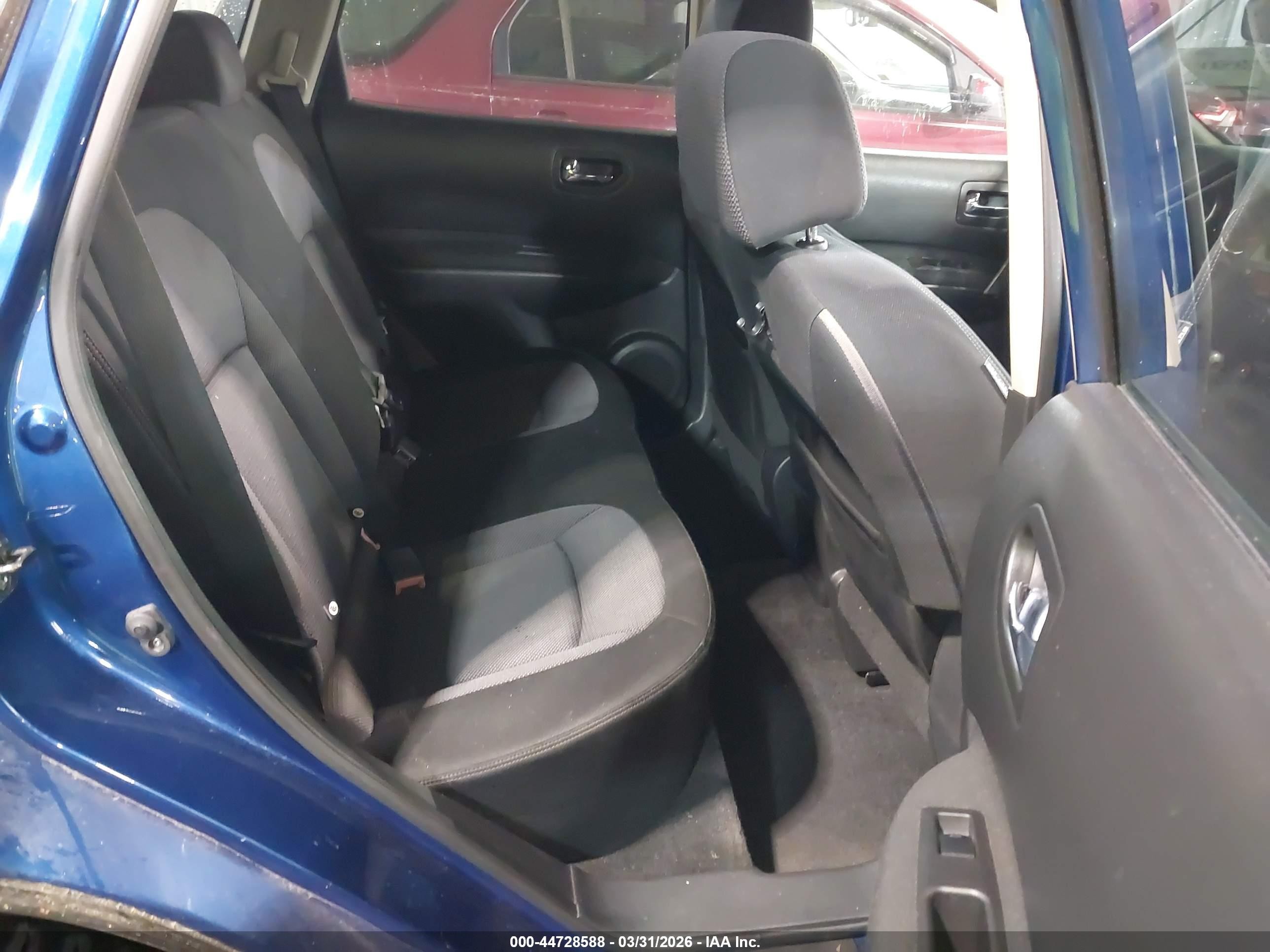 2009 Nissan Rogue Sl Blue vin: JN8AS58V29W165459