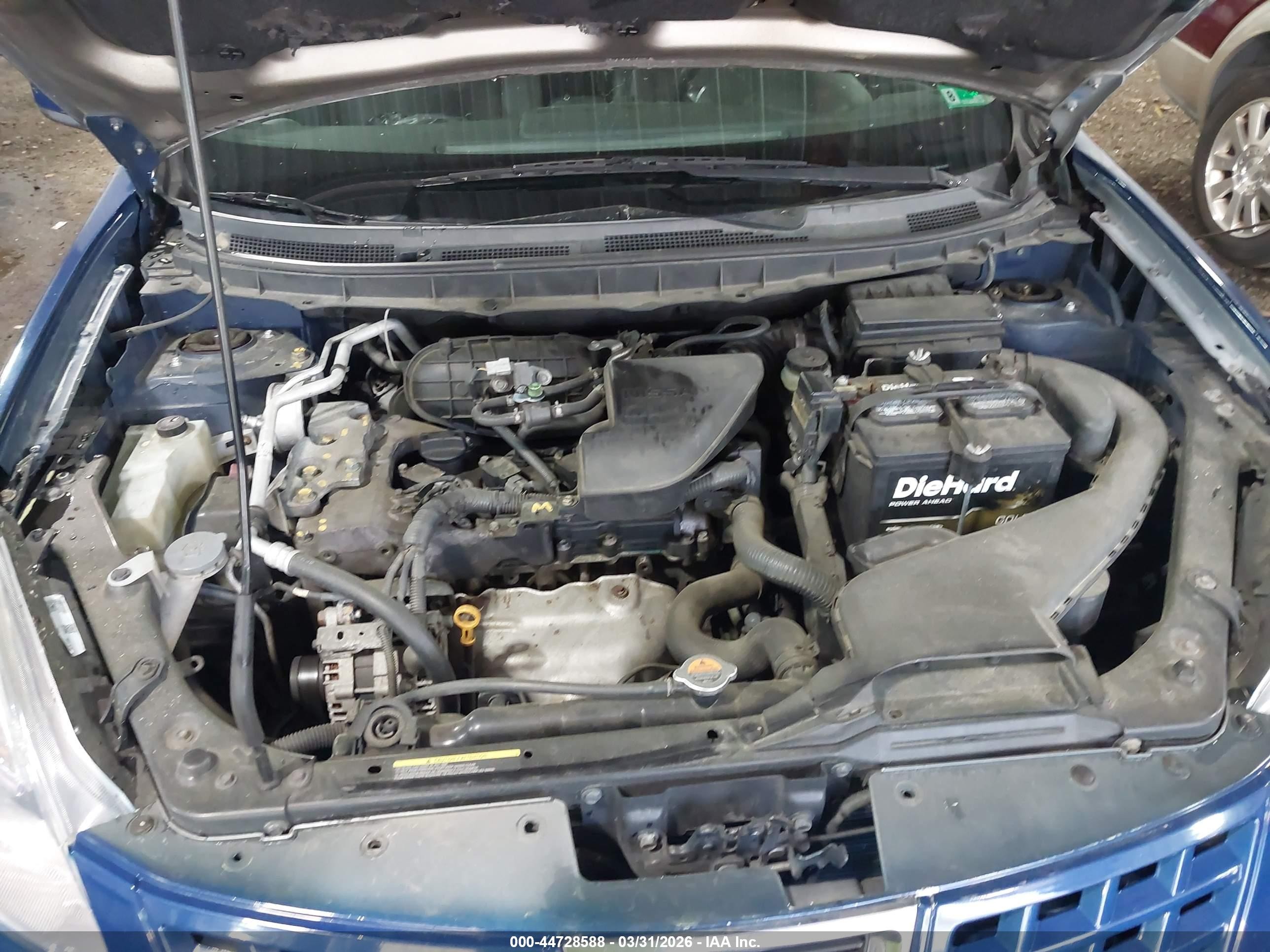 2009 Nissan Rogue Sl Blue vin: JN8AS58V29W165459