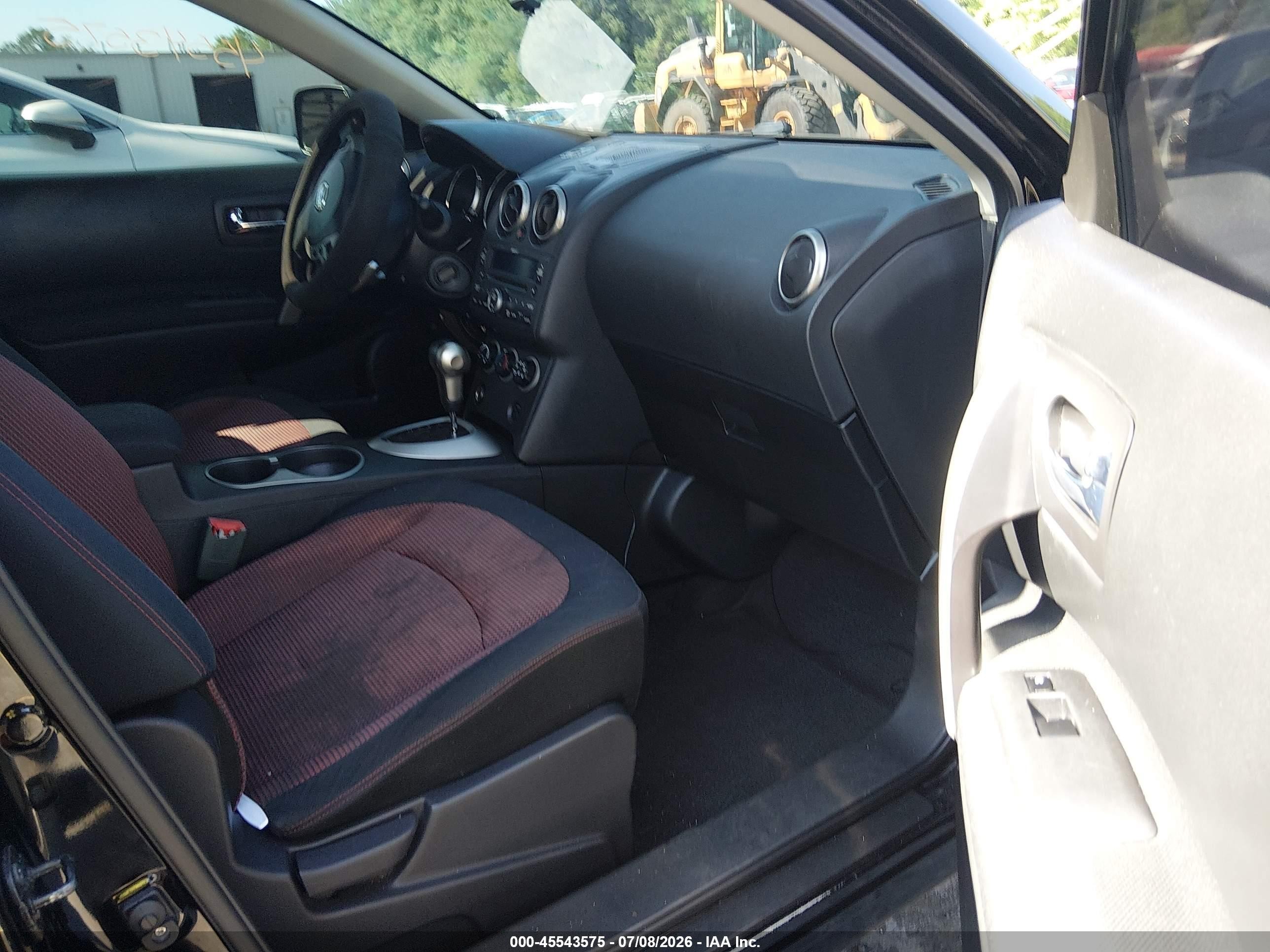 2009 Nissan Rogue Sl Black vin: JN8AS58V29W432681