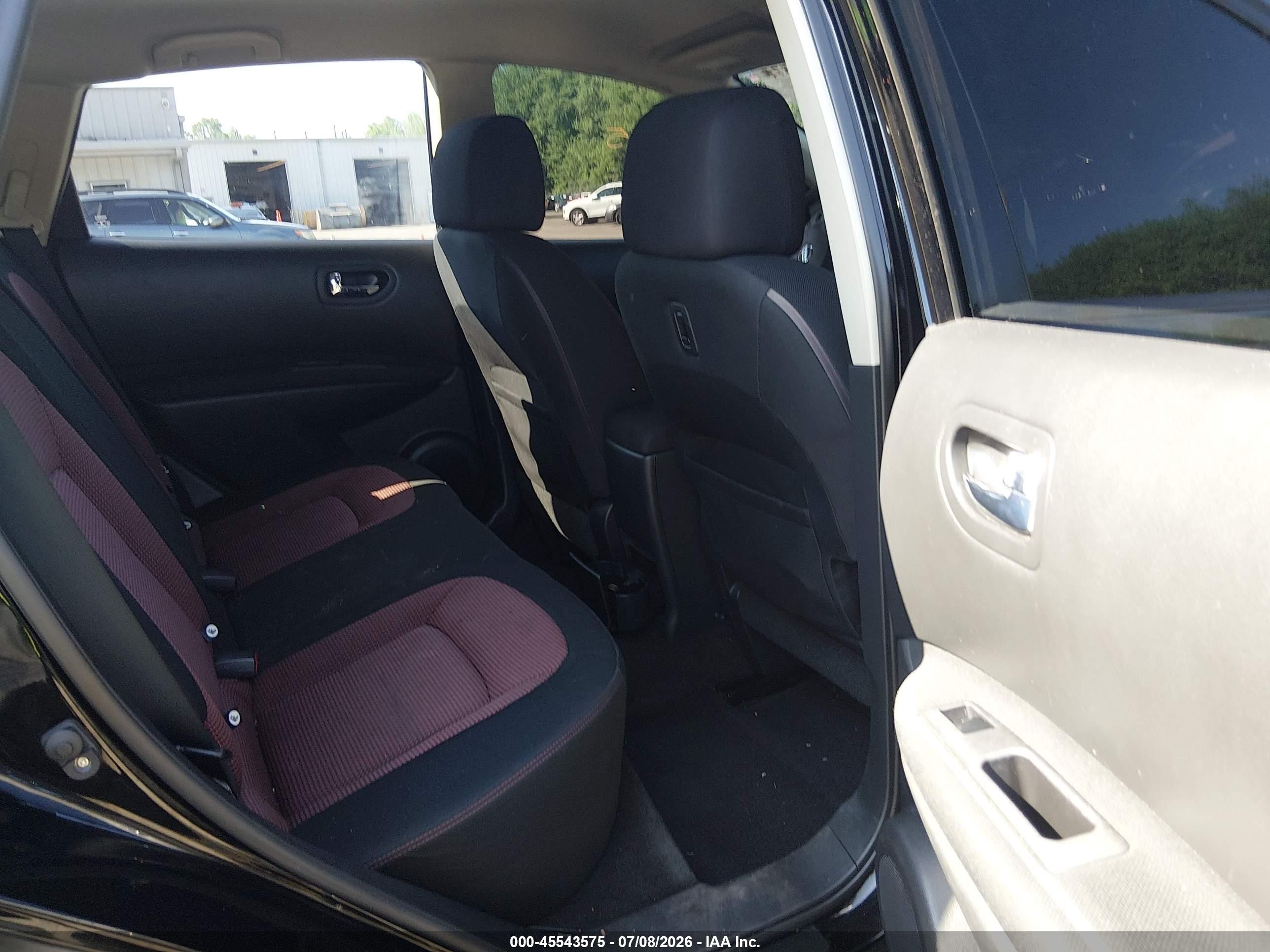 2009 Nissan Rogue Sl Black vin: JN8AS58V29W432681