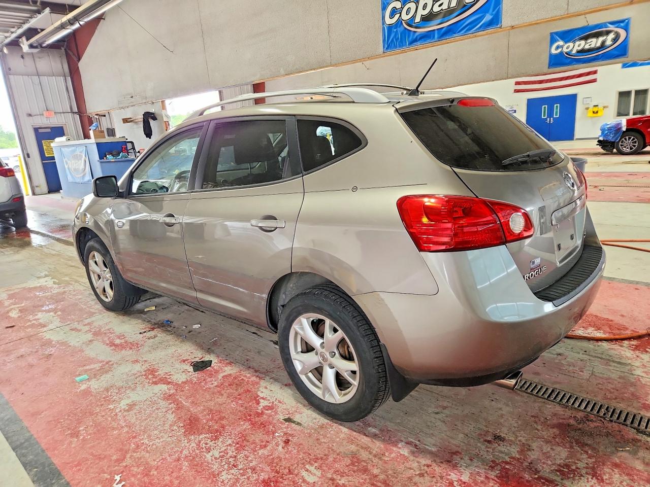 2009 Nissan Rogue S Gray vin: JN8AS58V29W447598