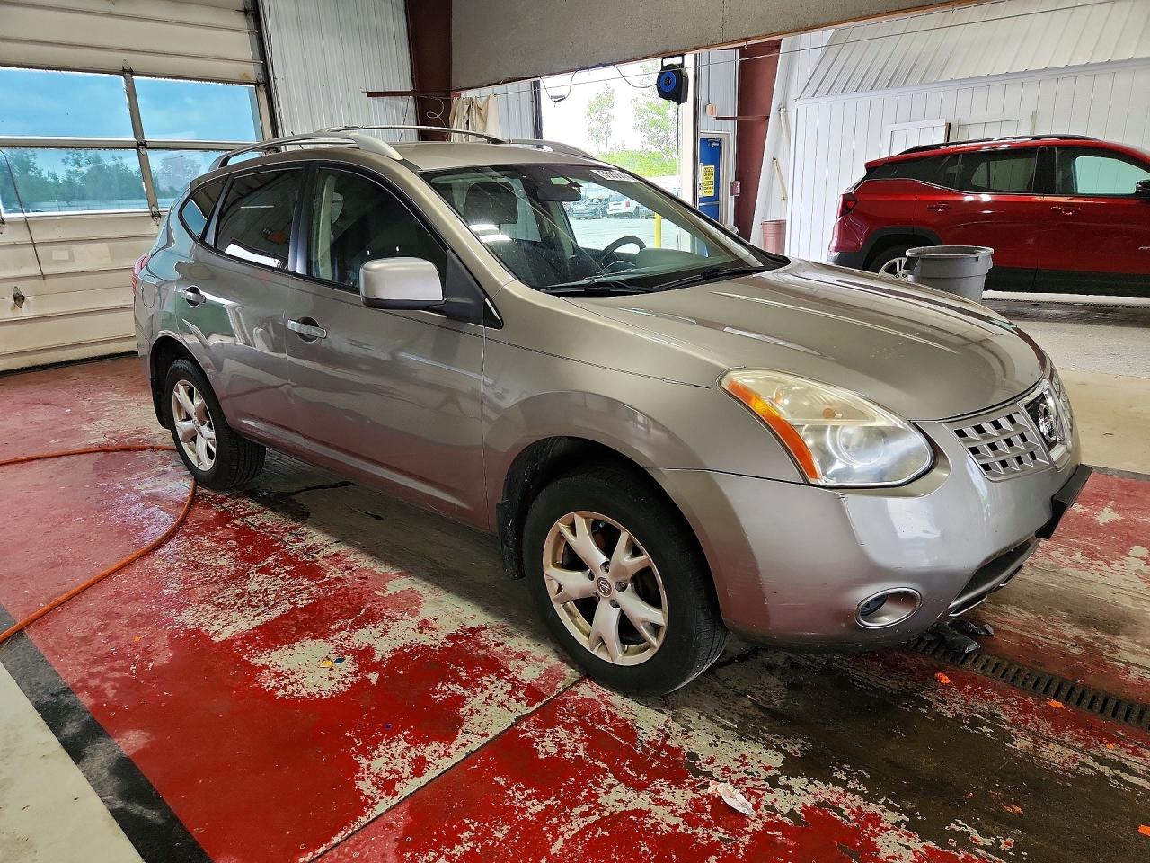 2009 Nissan Rogue S Gray vin: JN8AS58V29W447598