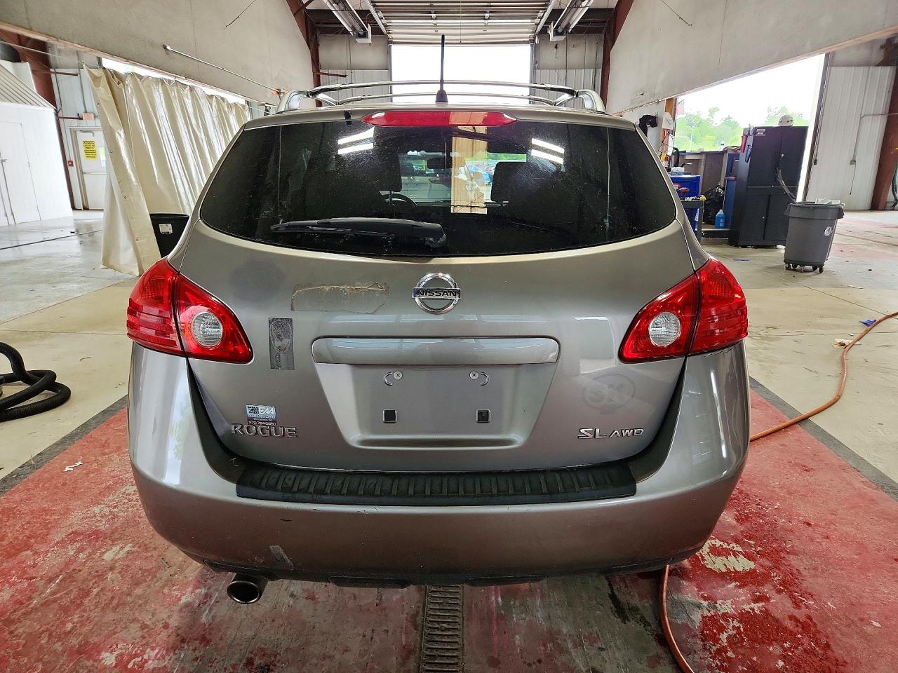 2009 Nissan Rogue S Gray vin: JN8AS58V29W447598