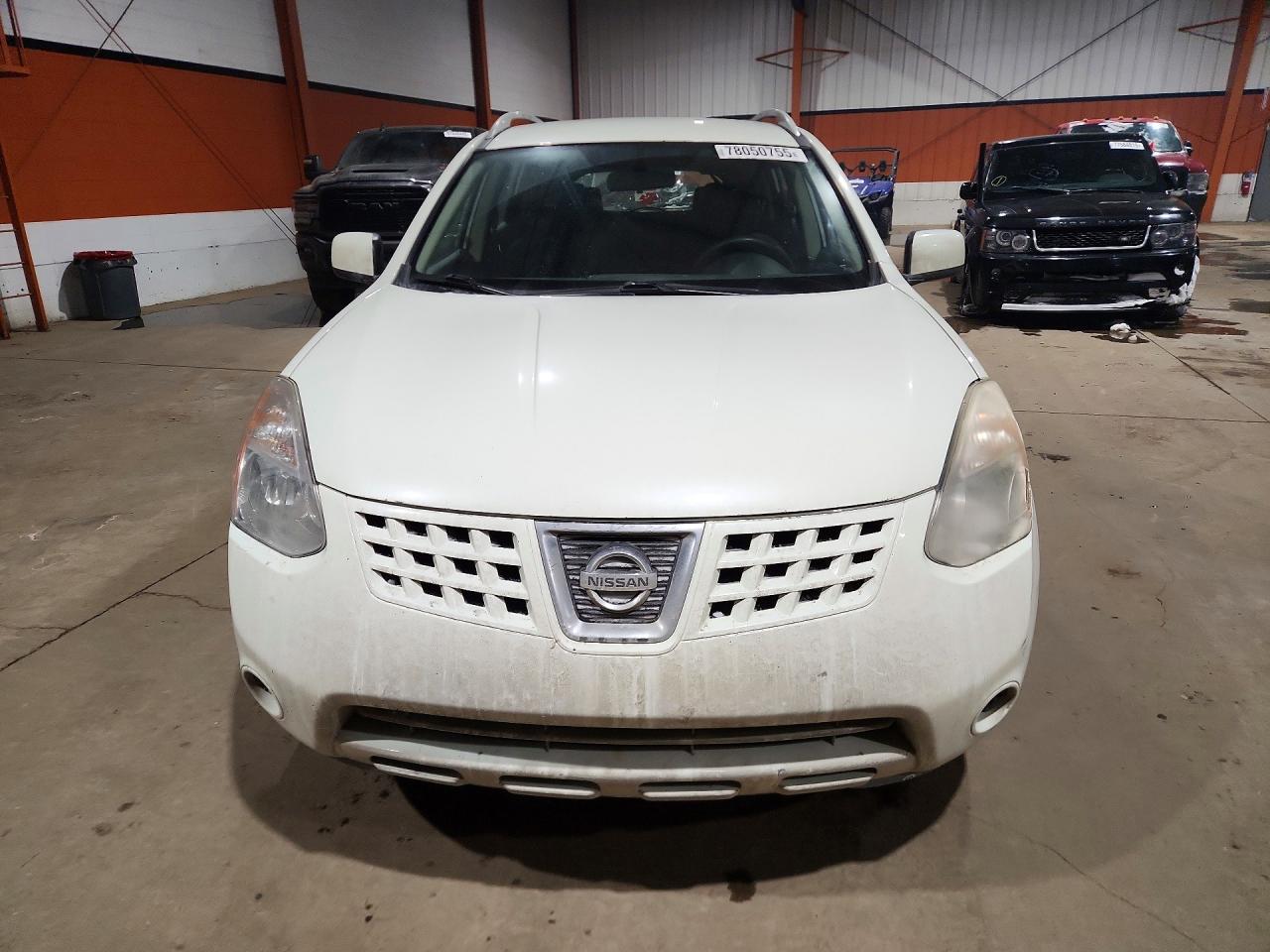 2008 Nissan Rogue S White vin: JN8AS58V38W119525