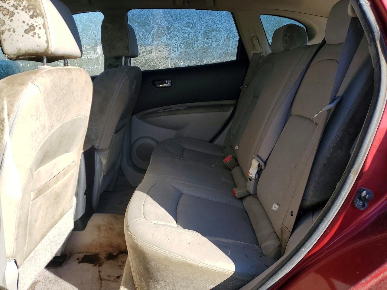 2008 Nissan Rogue S Red vin: JN8AS58V38W125034