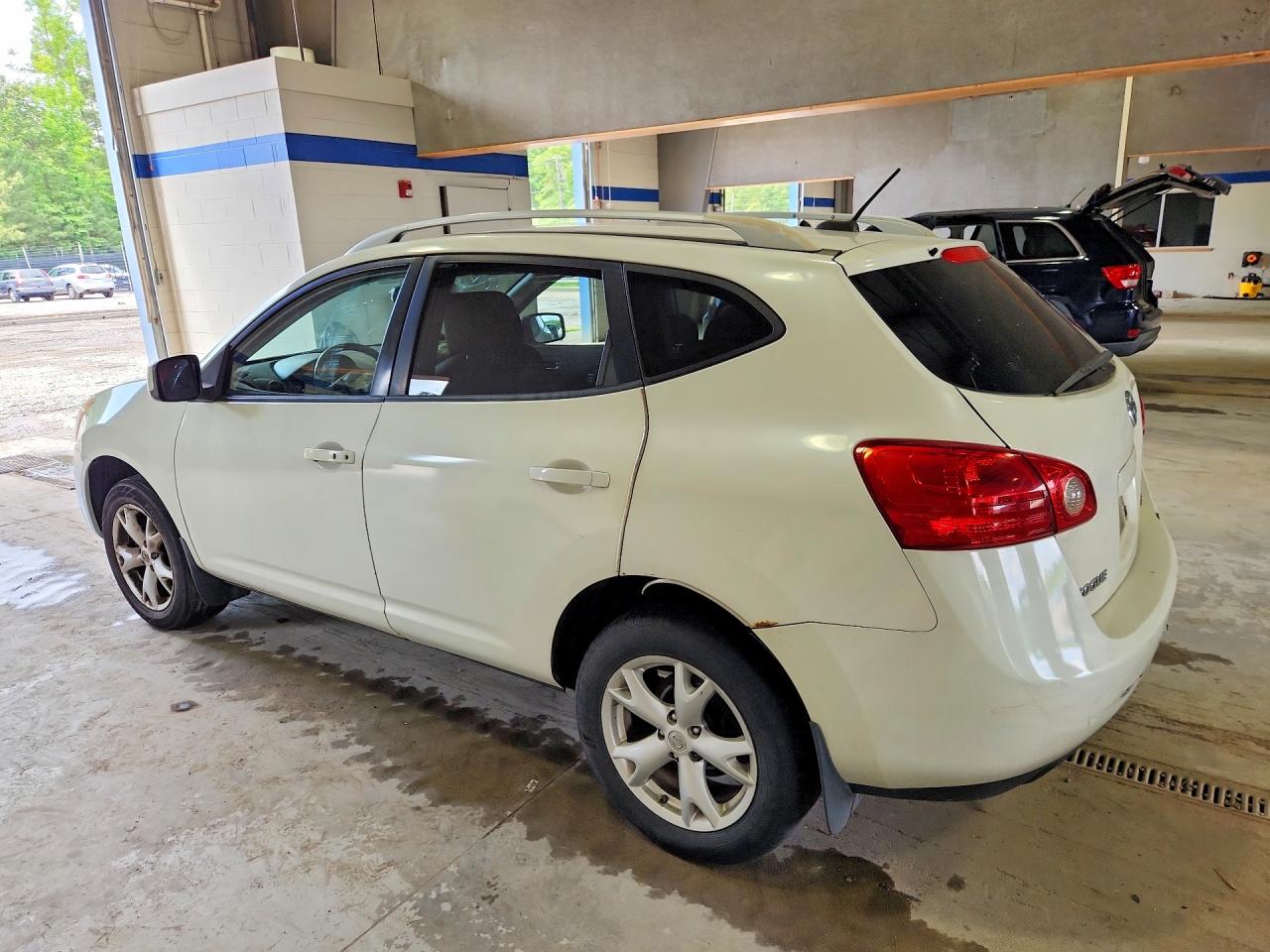 2008 Nissan Rogue S White vin: JN8AS58V38W131688