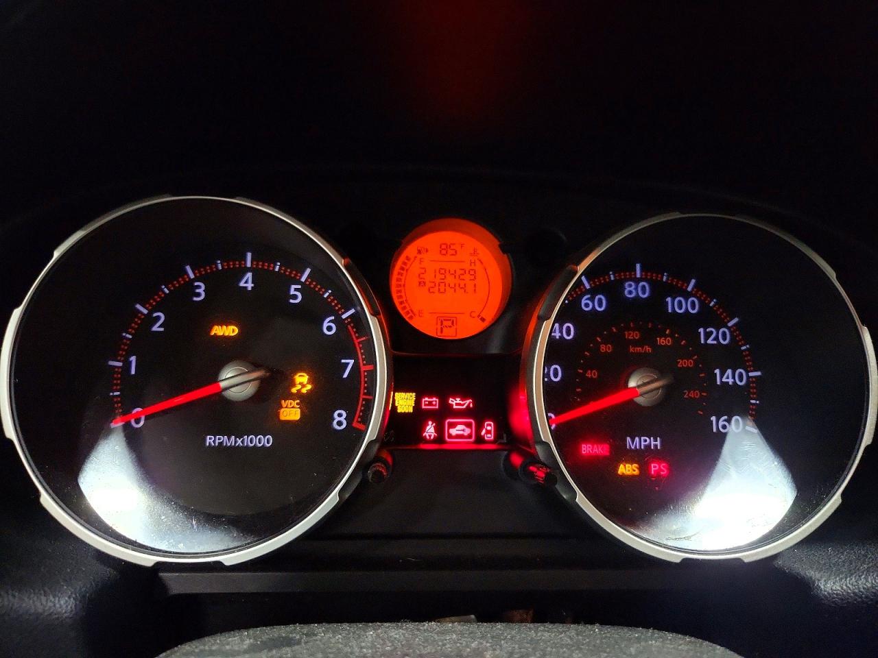 2008 Nissan Rogue S Orange vin: JN8AS58V38W132565