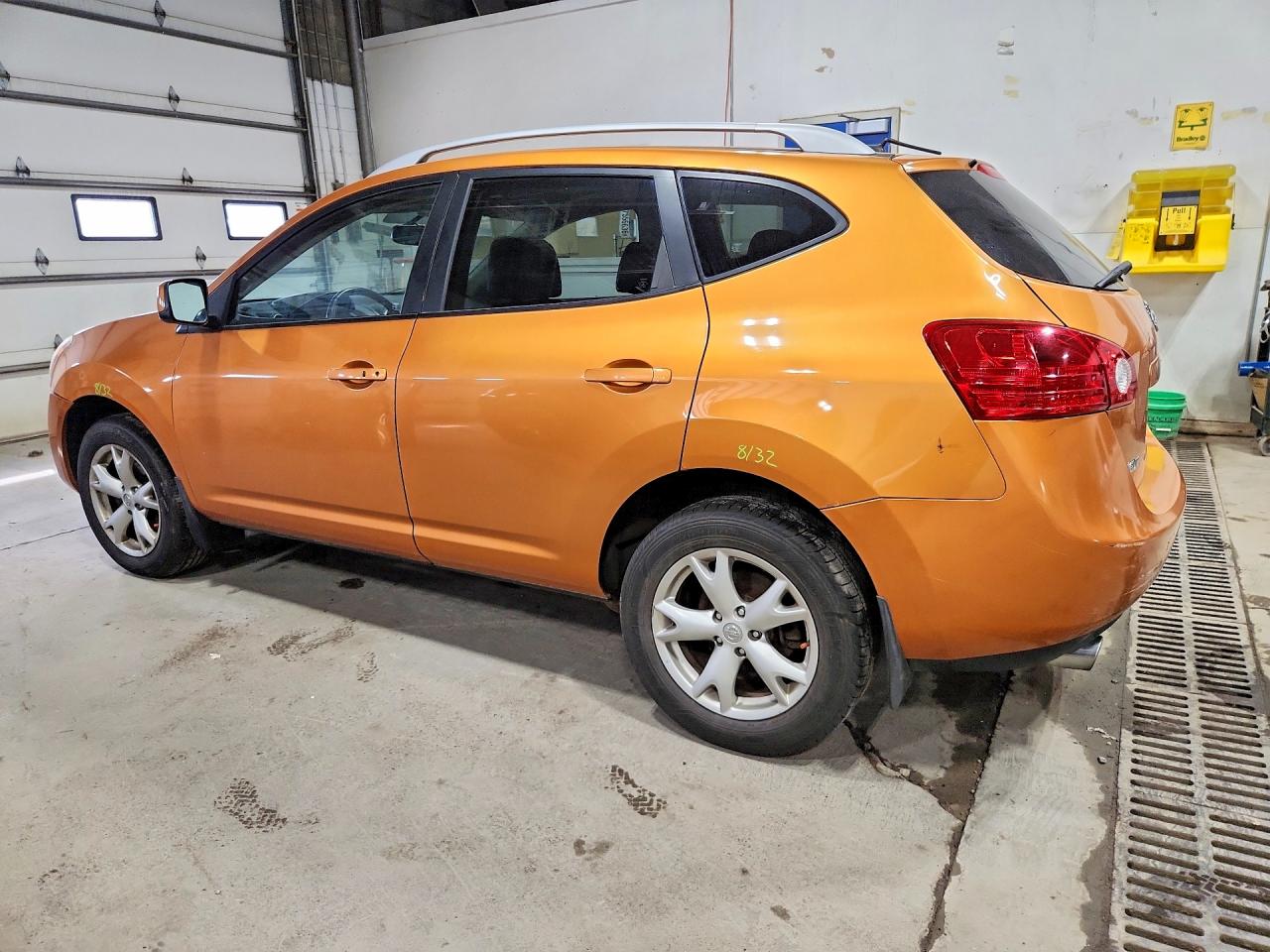2008 Nissan Rogue S Orange vin: JN8AS58V38W132565