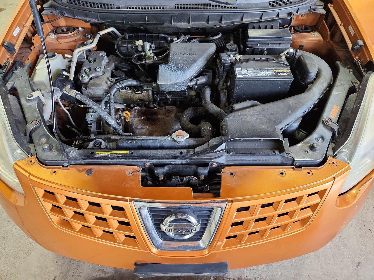 2008 Nissan Rogue S Orange vin: JN8AS58V38W132565