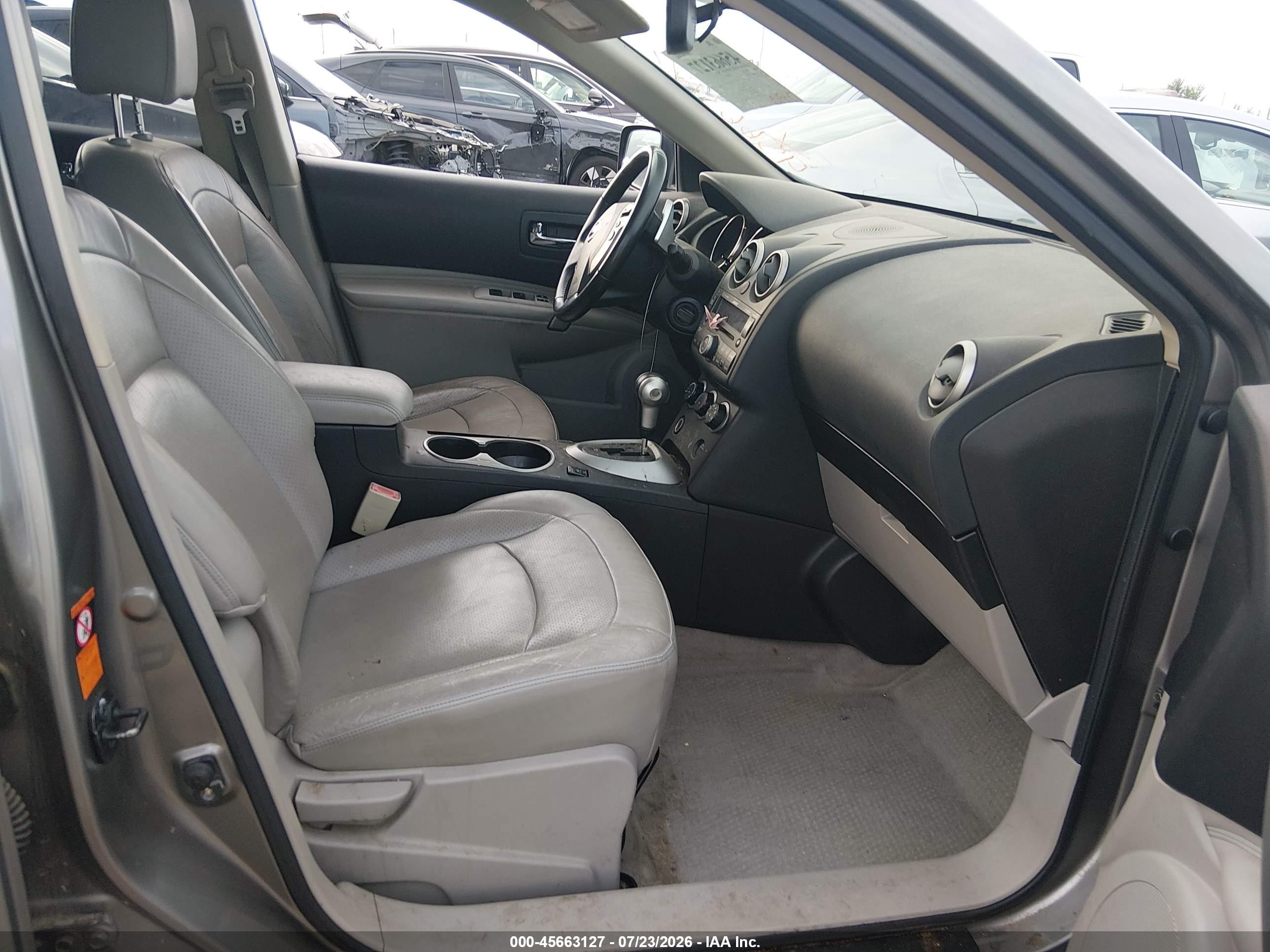 2008 Nissan Rogue Sl Pewter vin: JN8AS58V38W145283